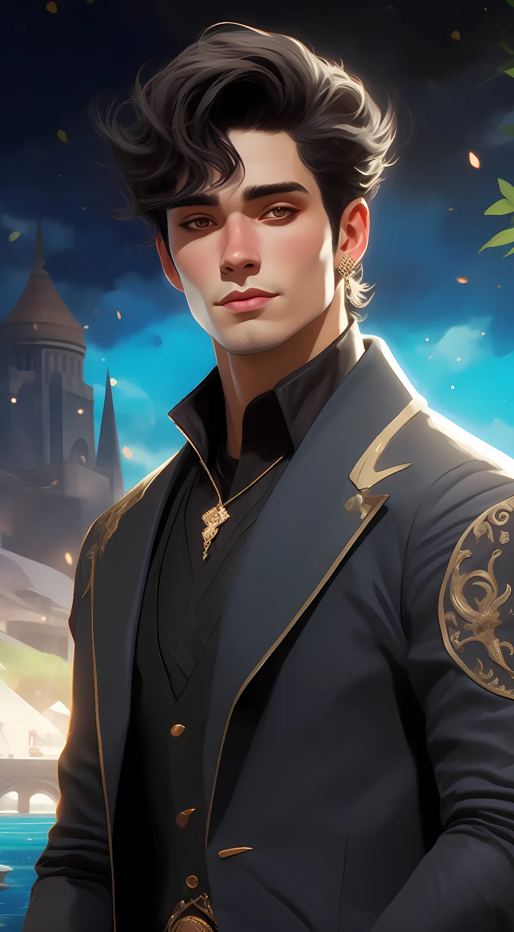 ai character: Colin background