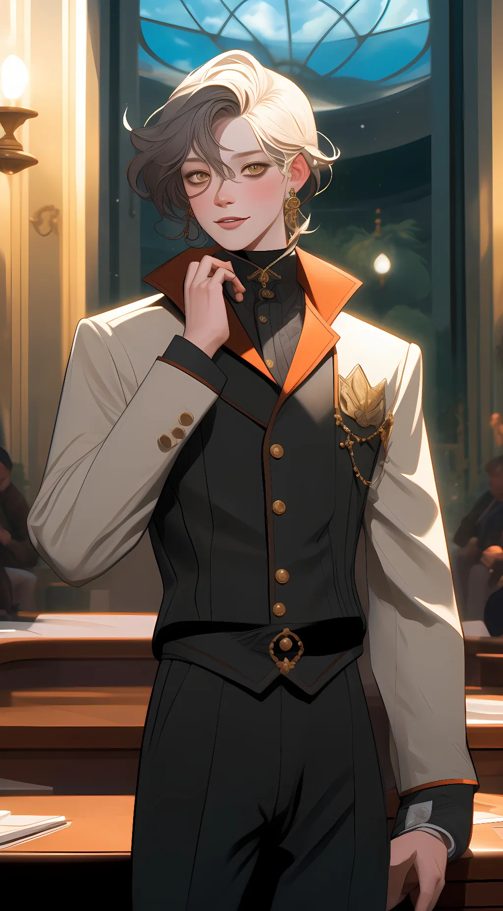 ai character: Endy background