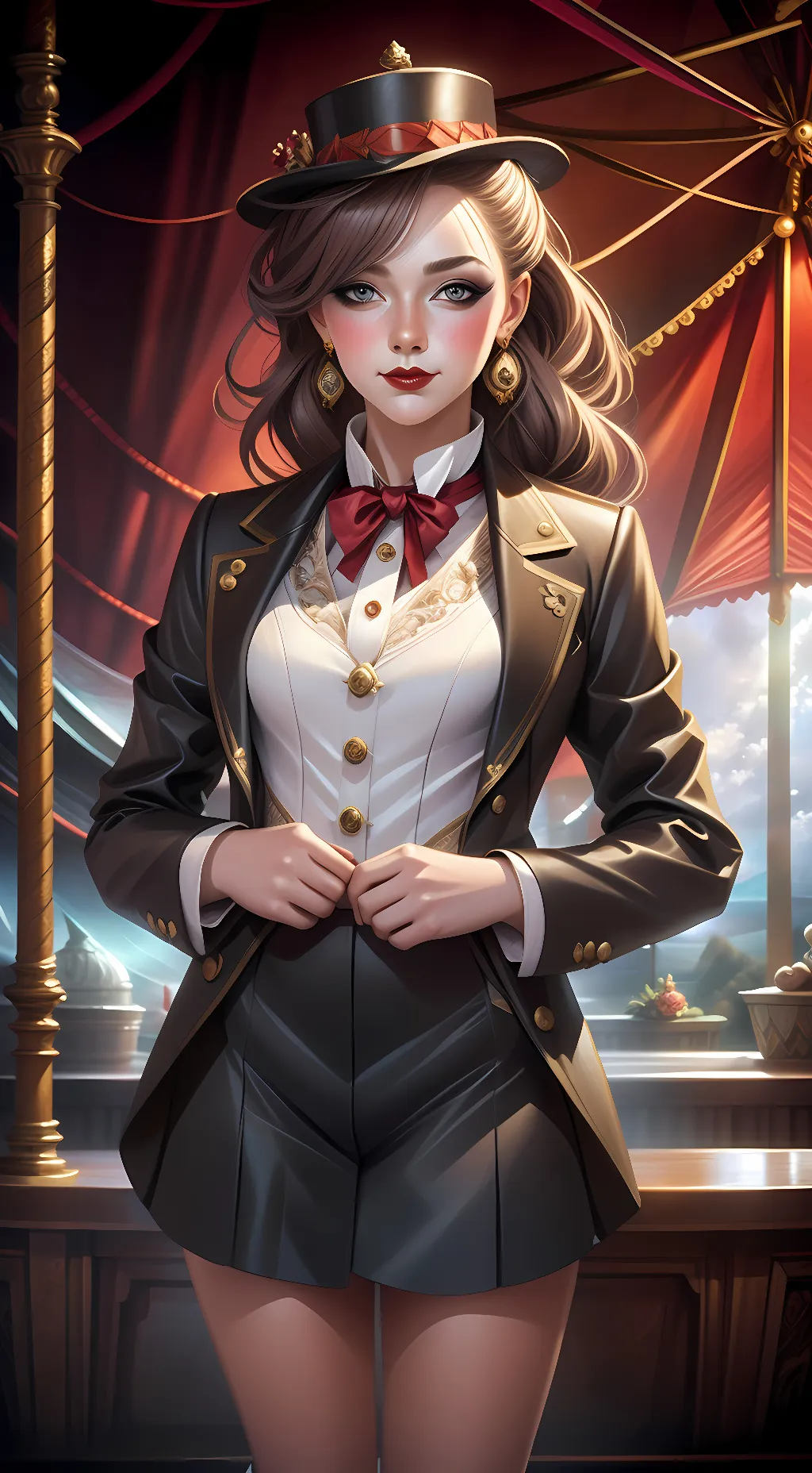 ai character: Alicia background