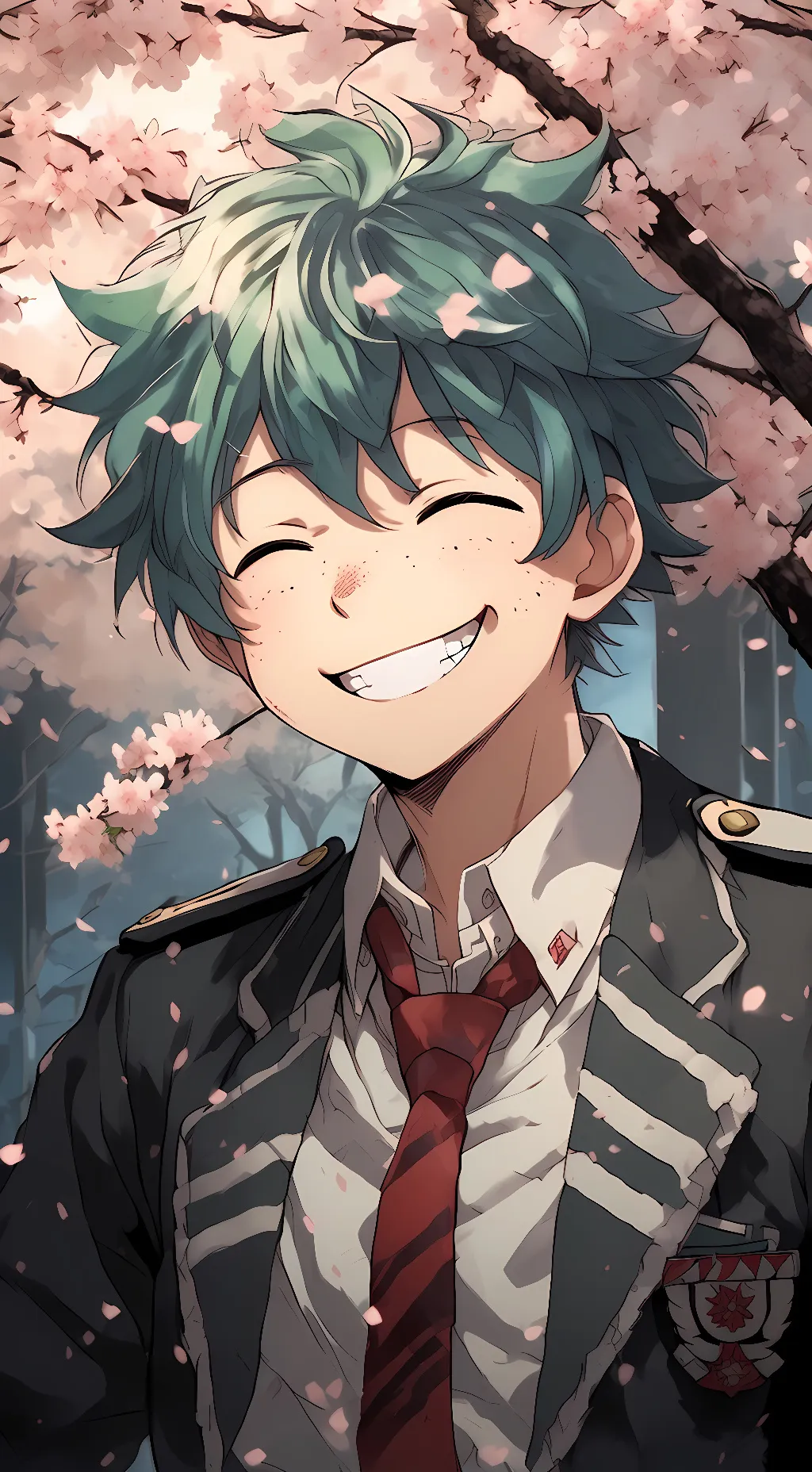 ai character: Izuku Midoriya background