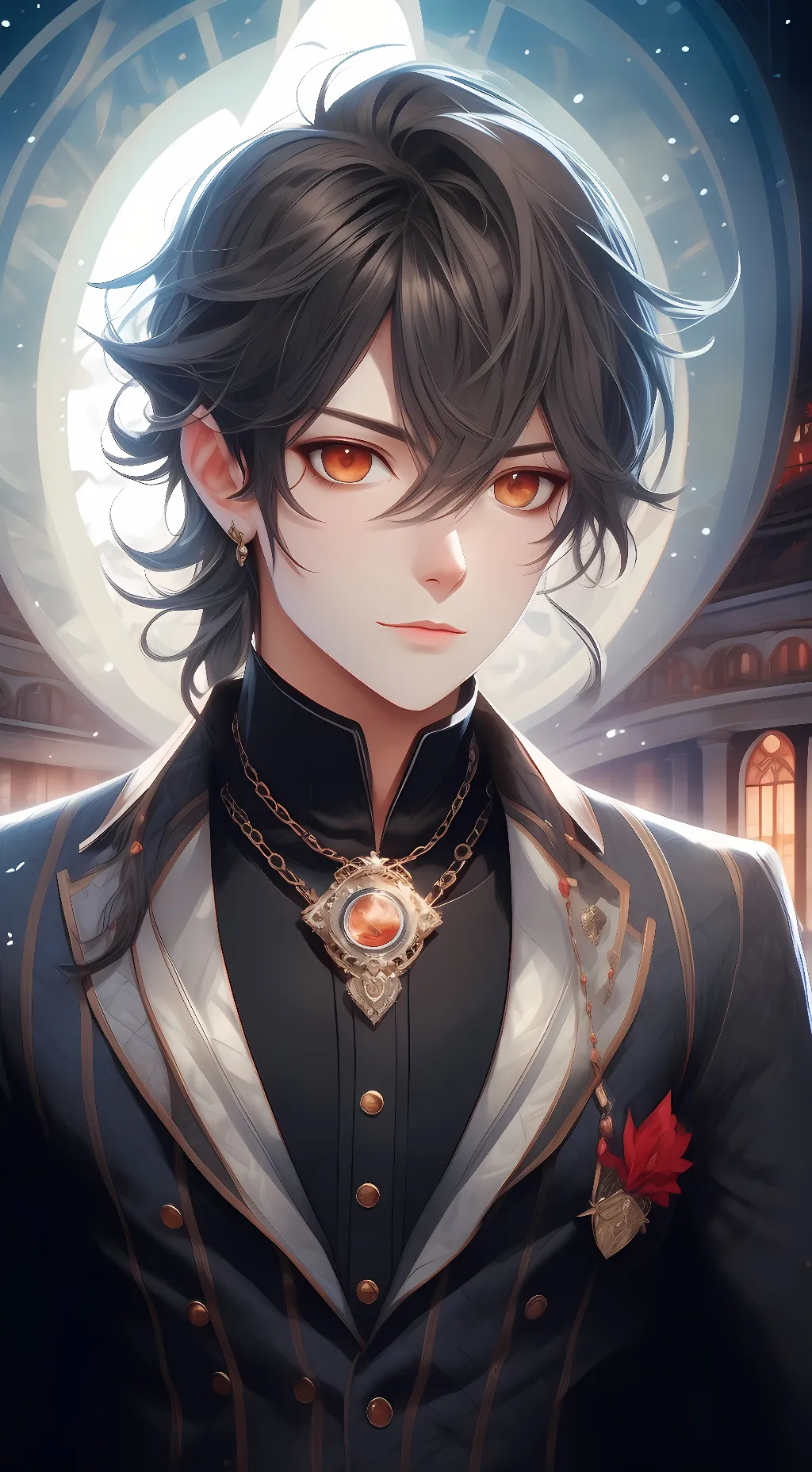 ai character: Evan Lee background