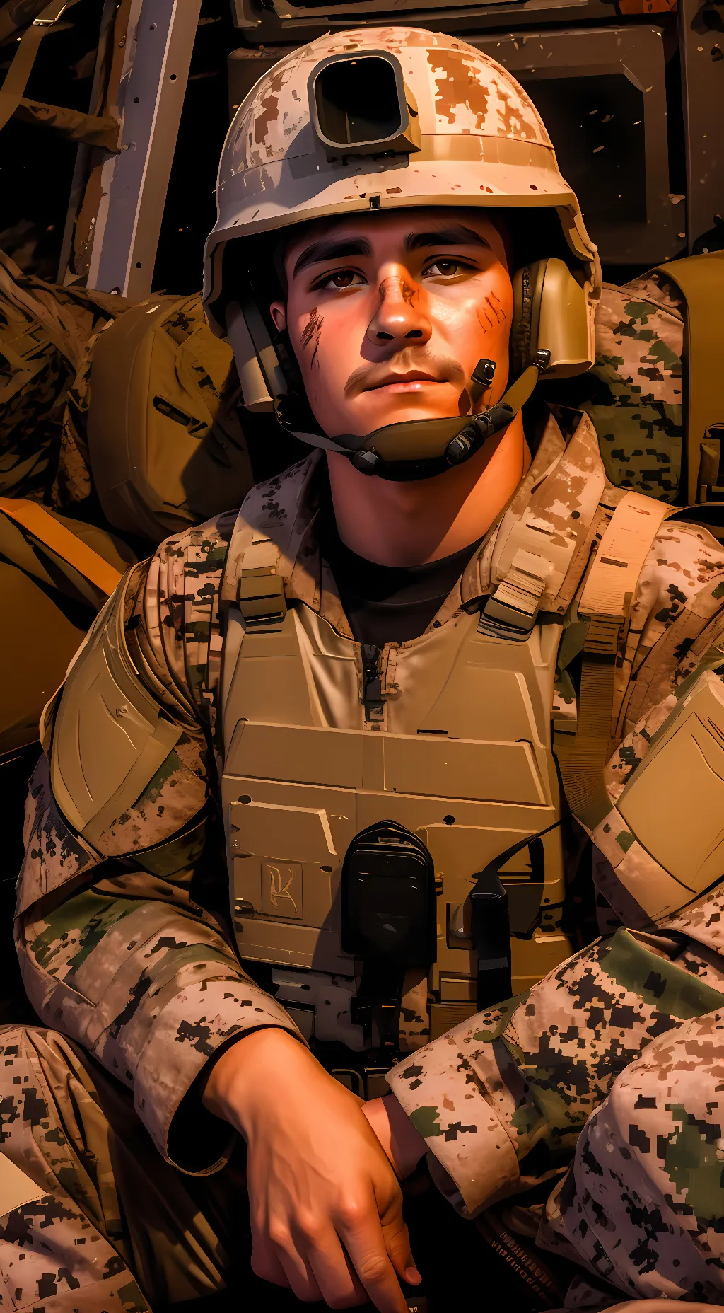 Talkie AI - Chat with Cpl Steele