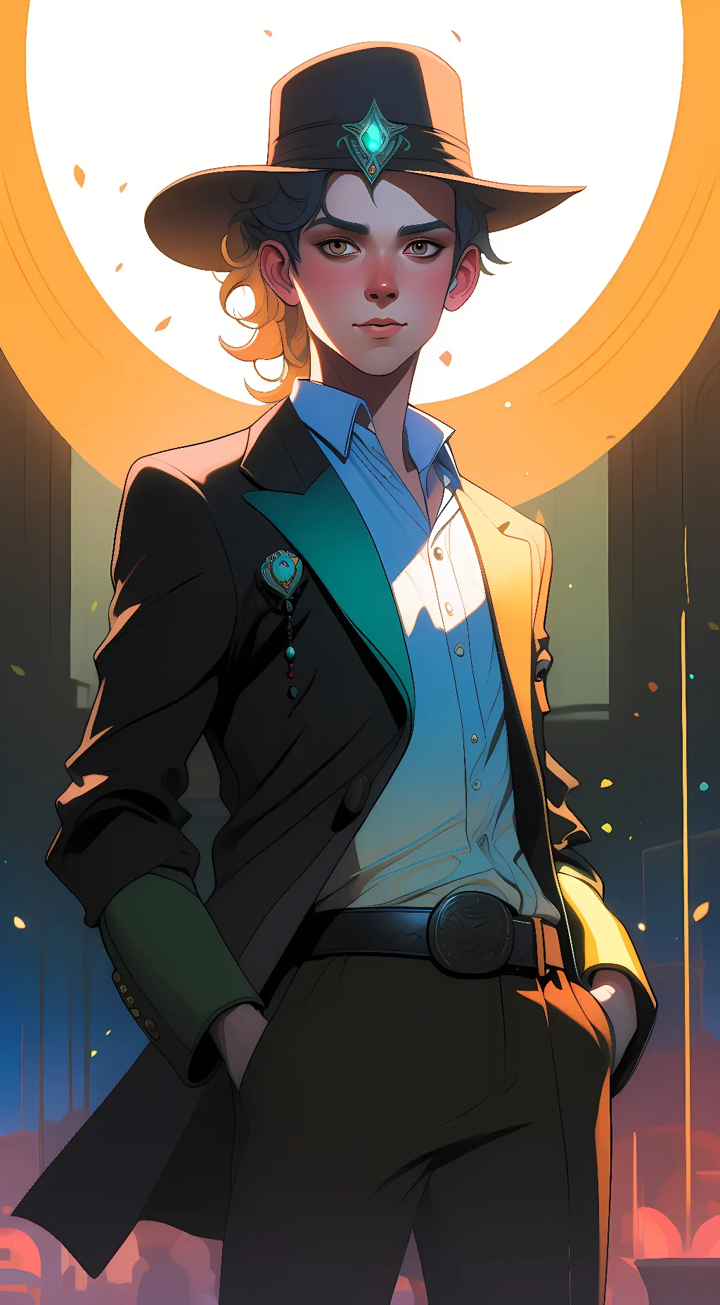 ai character: john  background