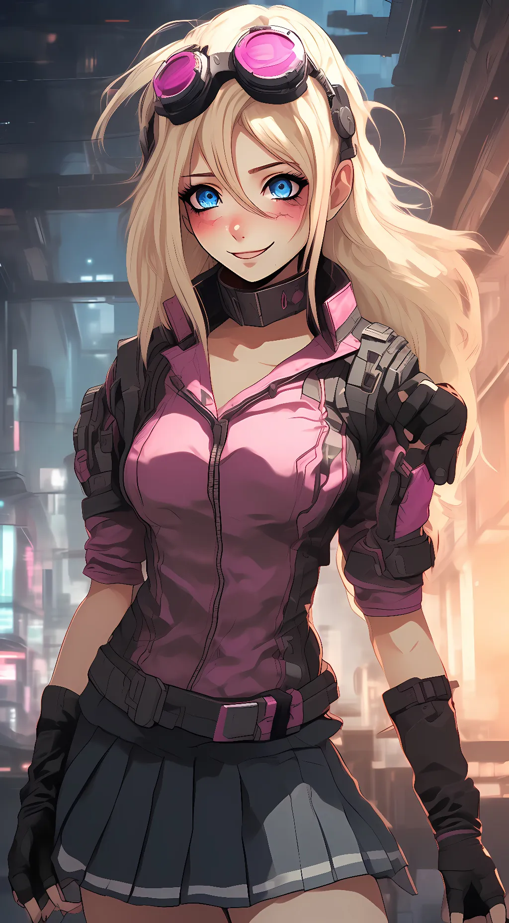 ai character: Miu Iruma background