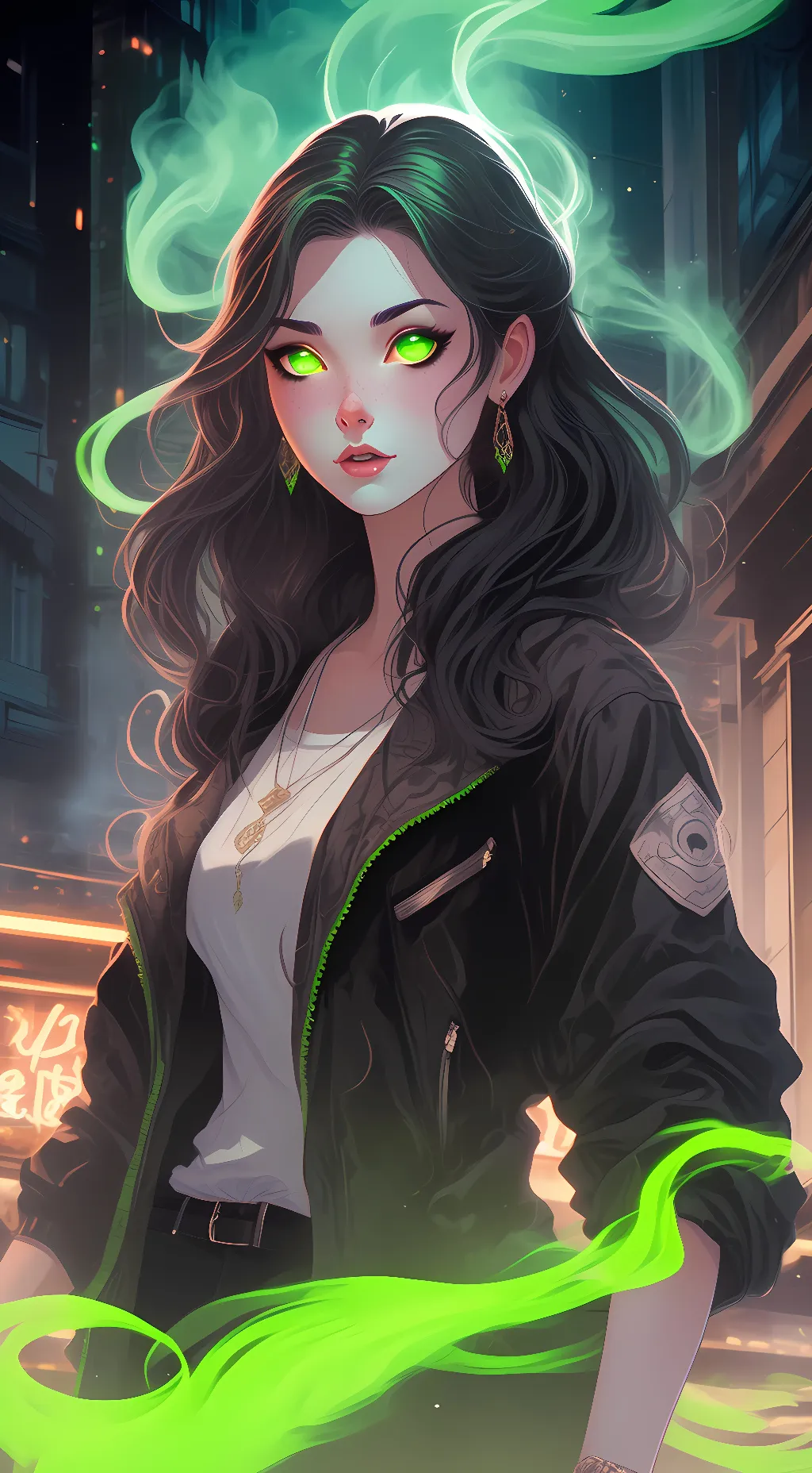 ai character: Laura background