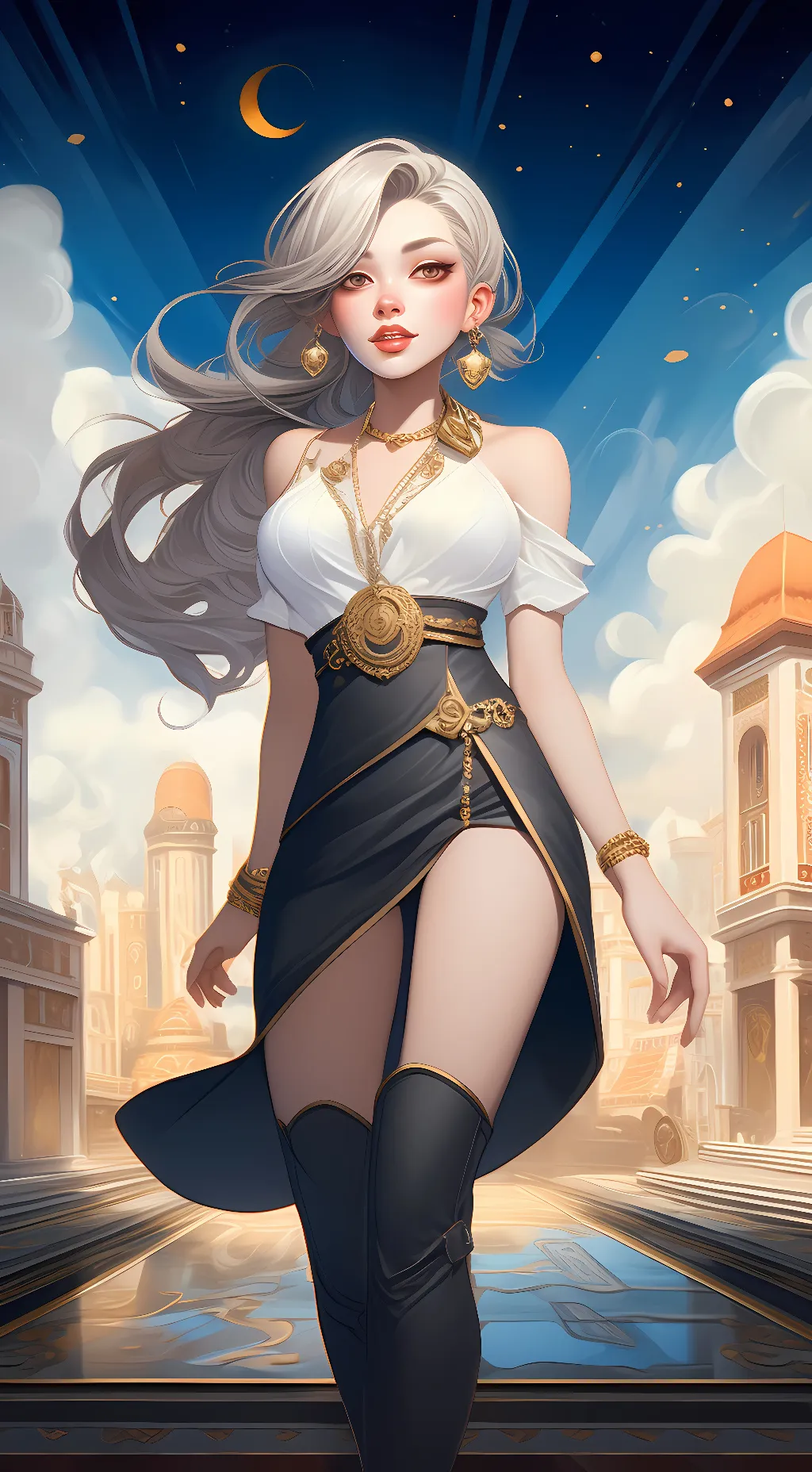 ai character: love  background