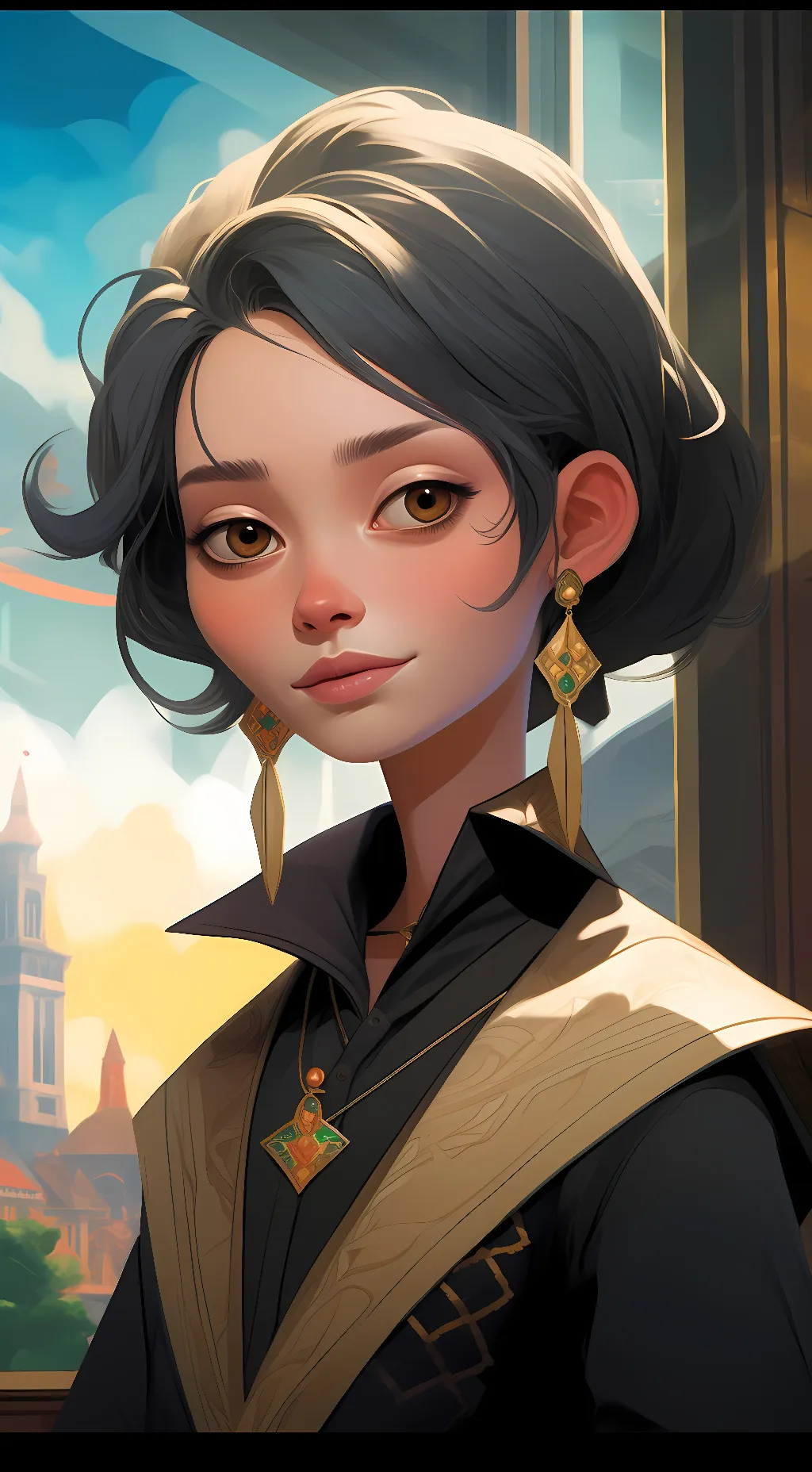 ai character: Jackie background