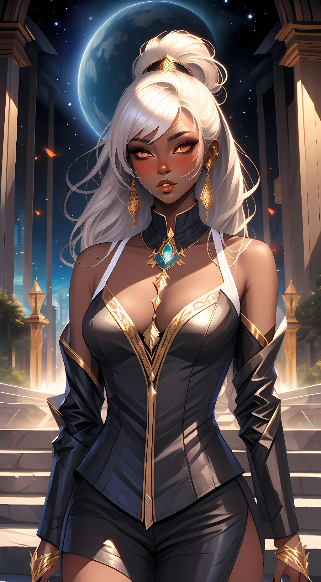 ai character: Mira background