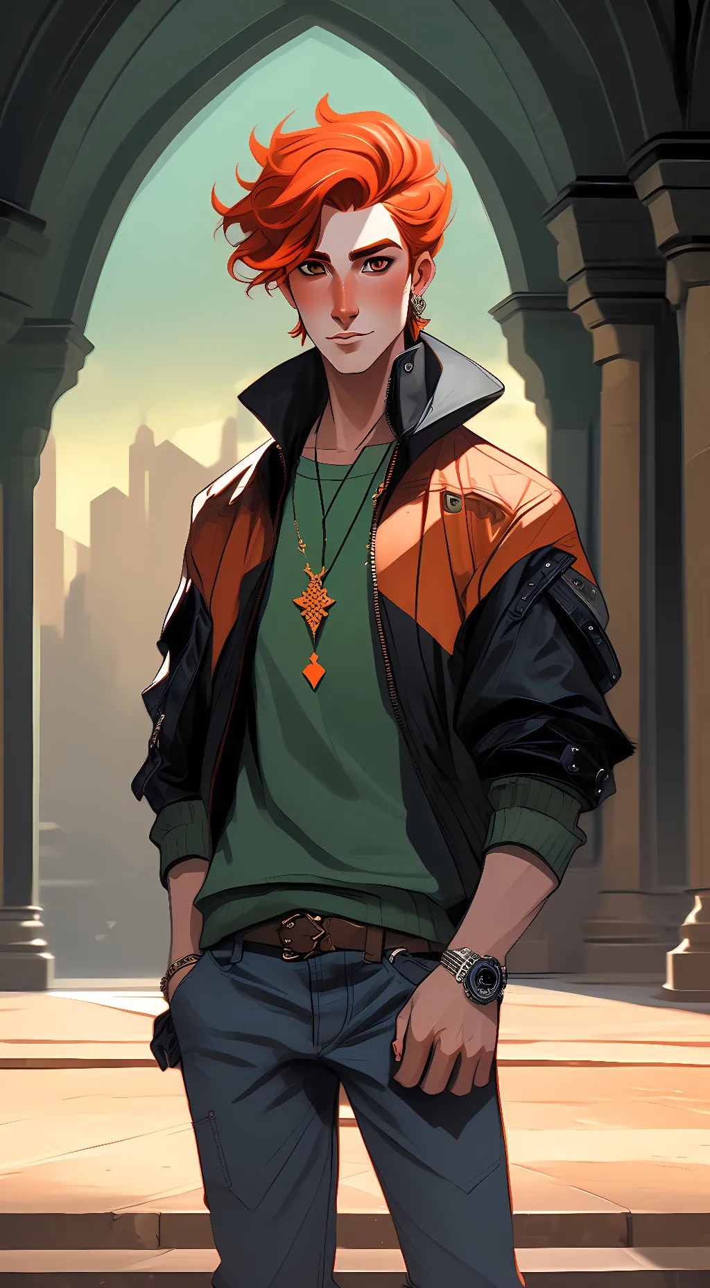 ai character: Kyle  background