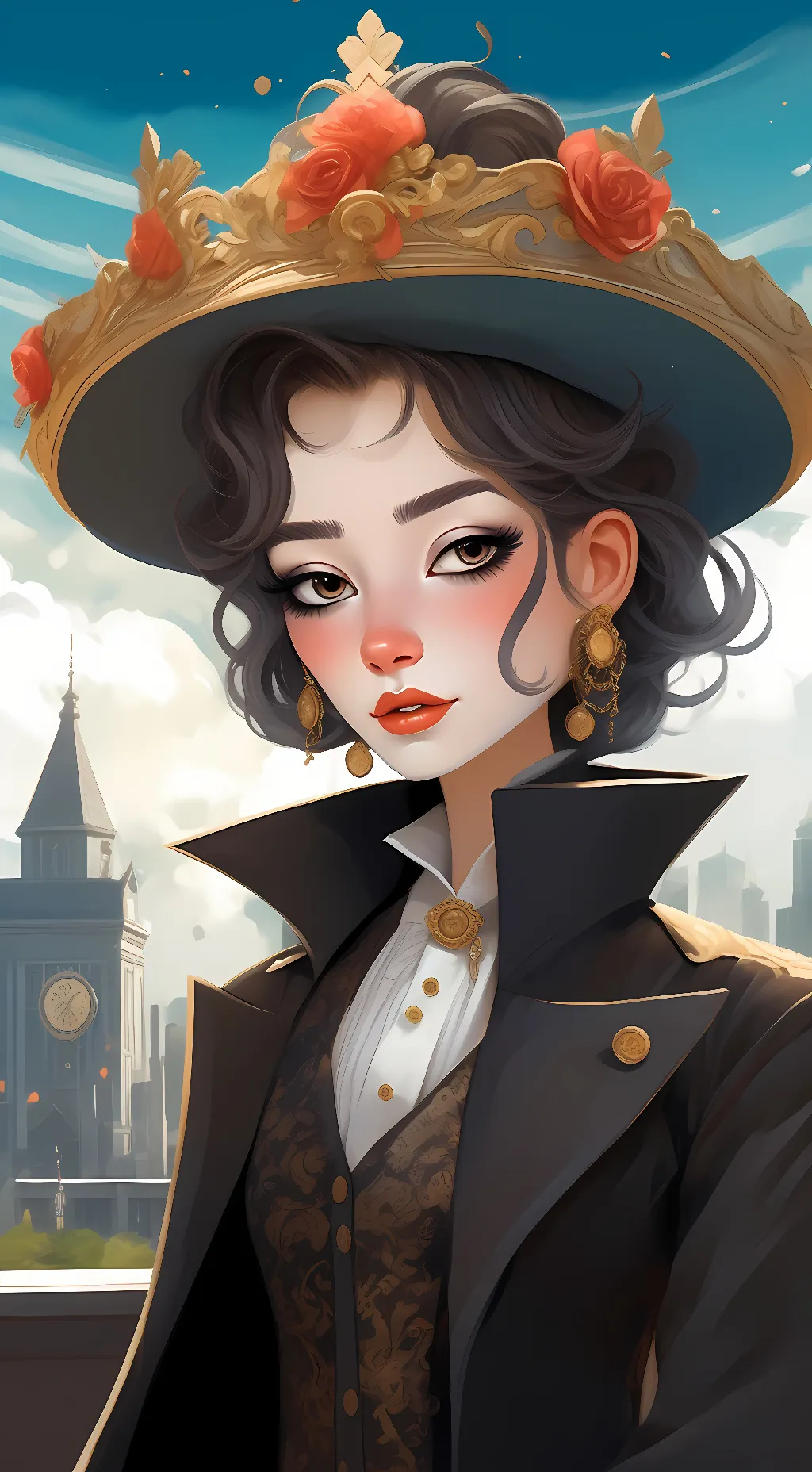 ai character: nin min background