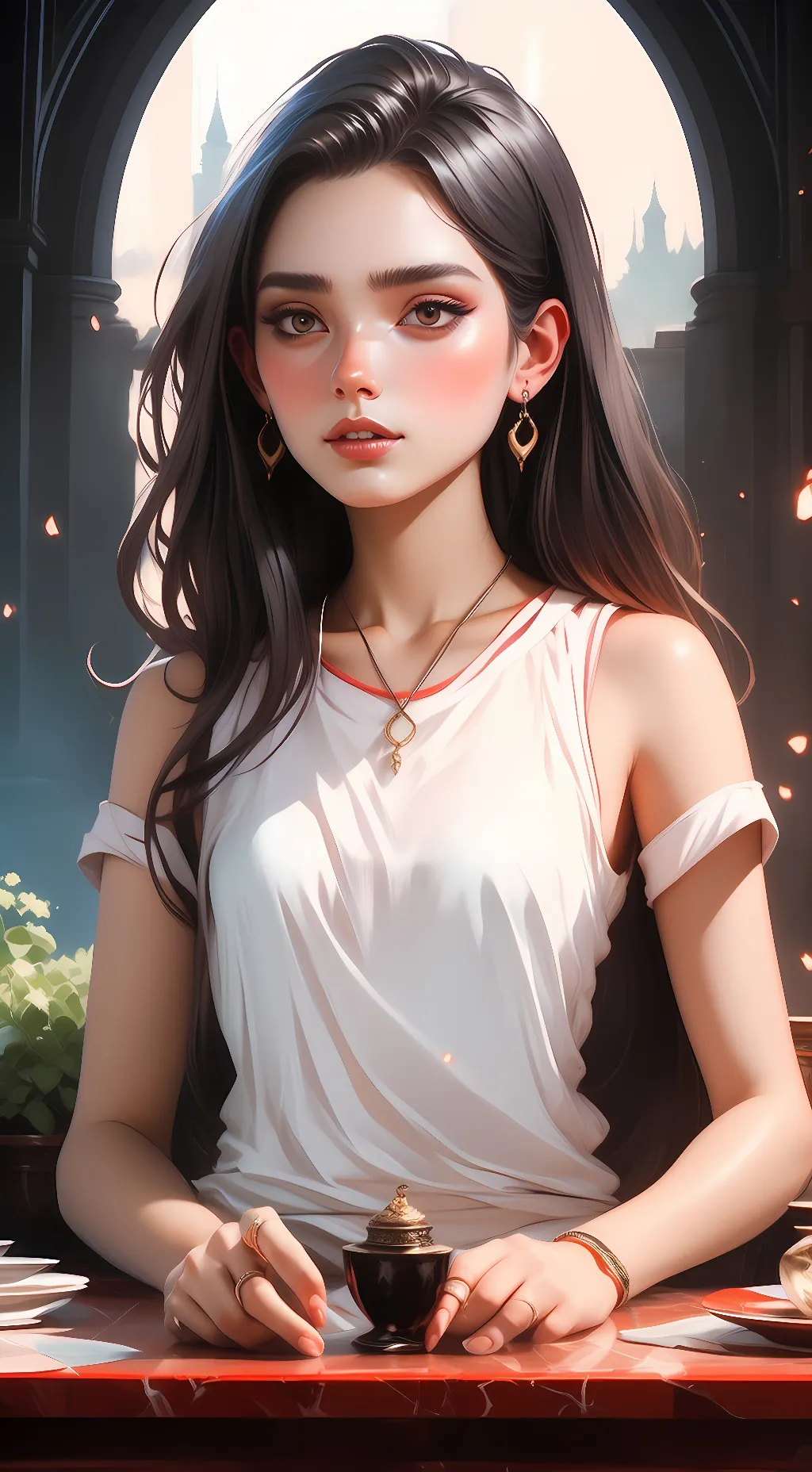 ai character: Lisa background