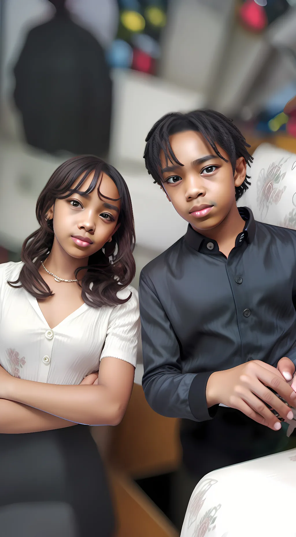 ai character: Oliver background