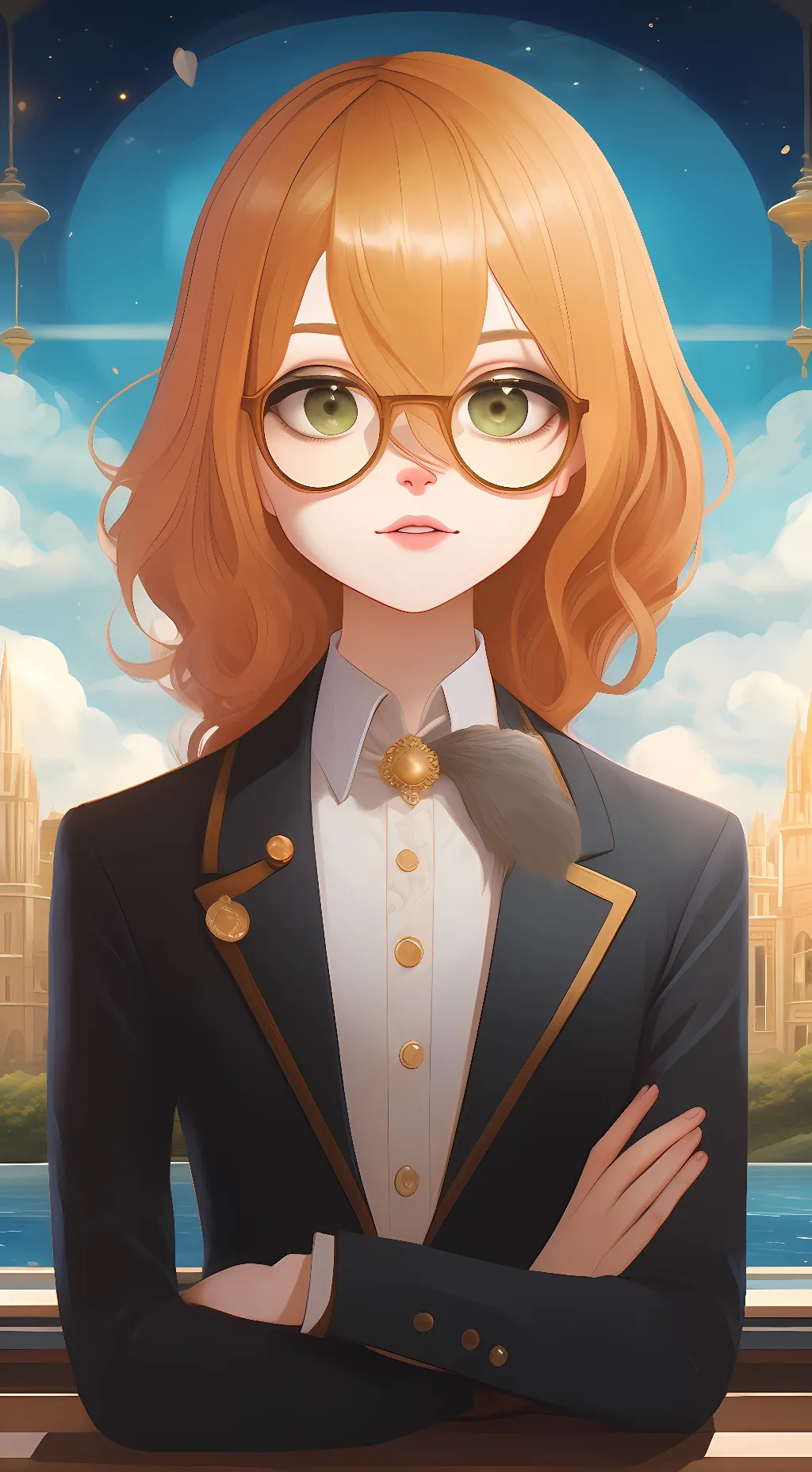 ai character: miku background