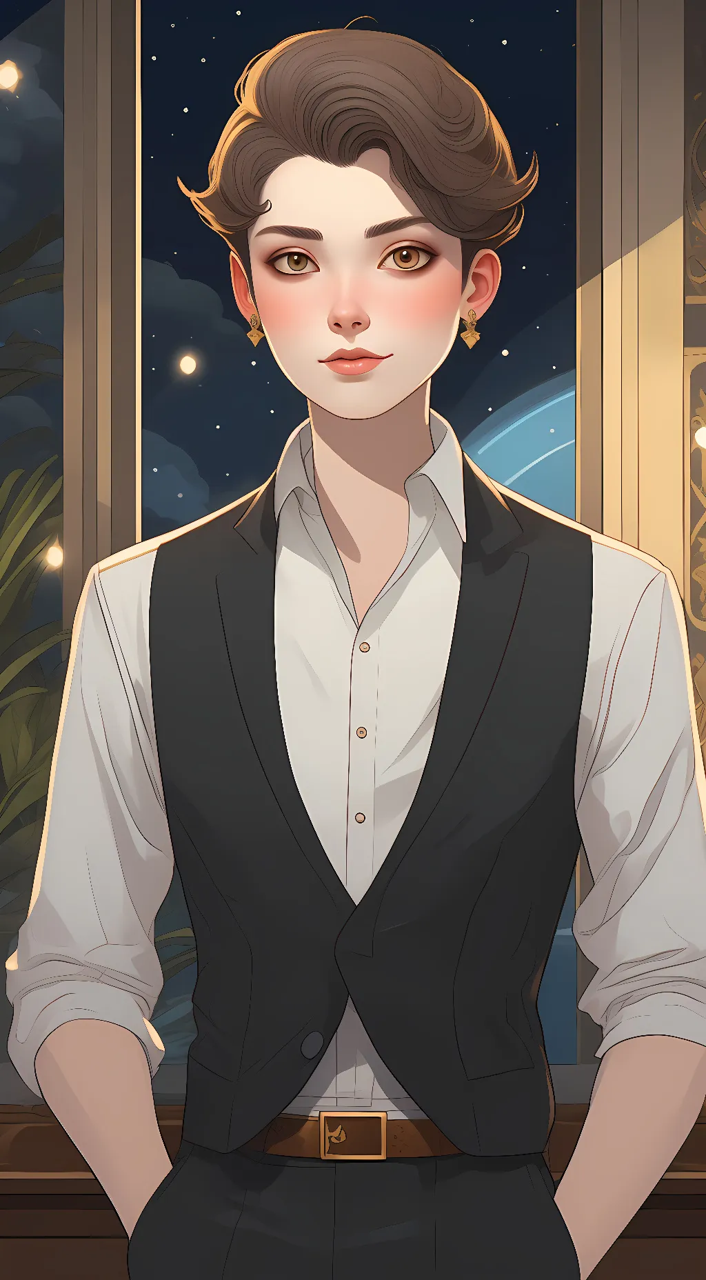 ai character: Isabella King background