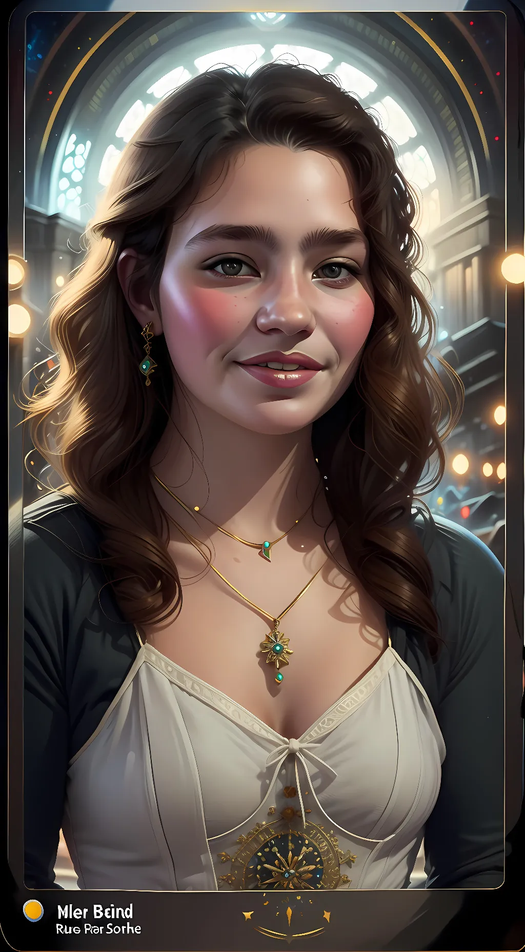 ai character: Lilium  background