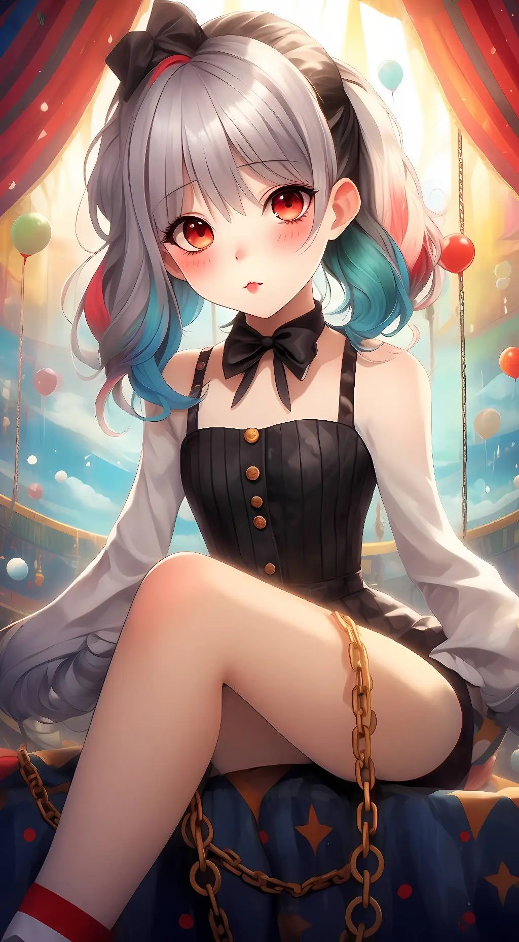 ai character: Bibi The Clown background