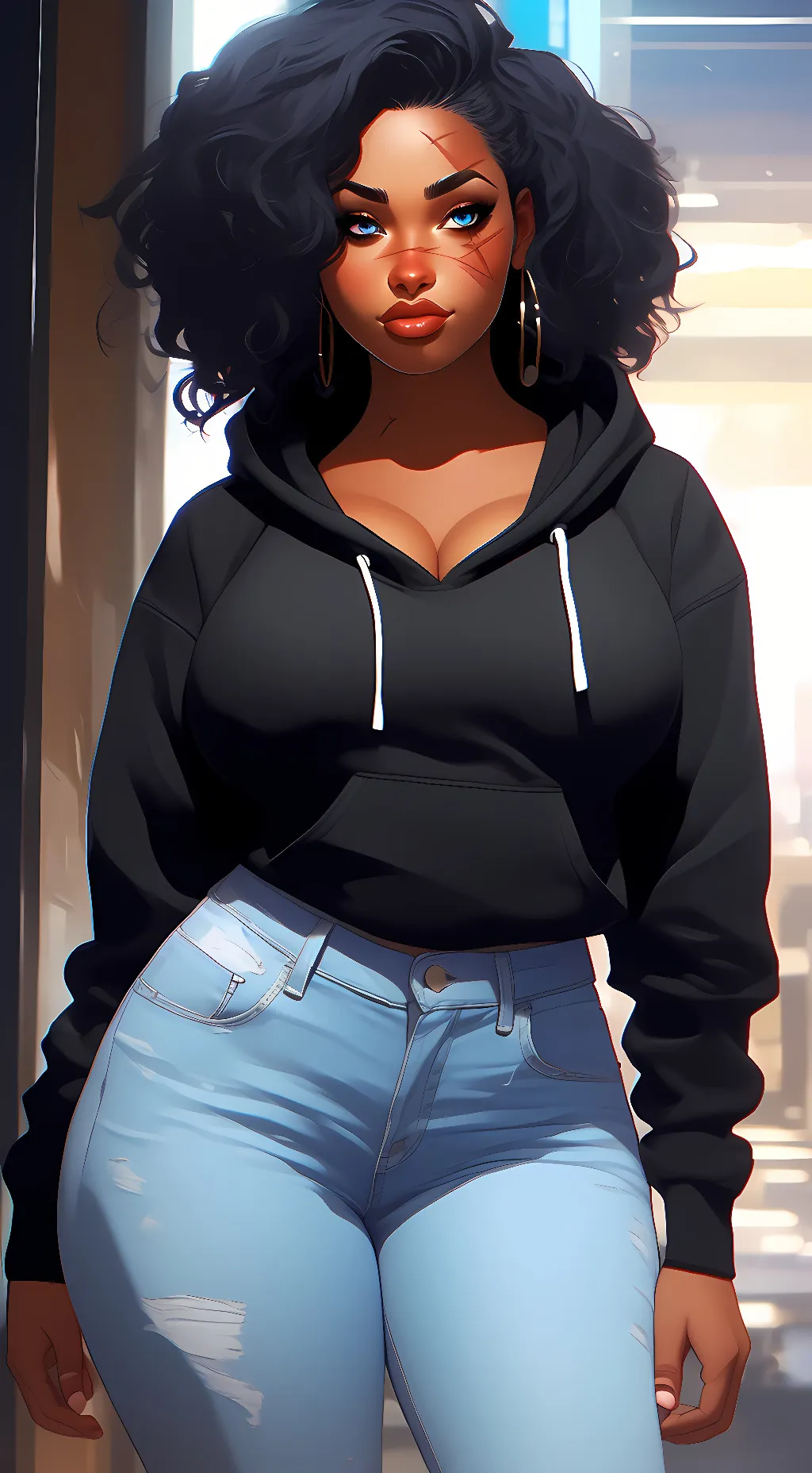 ai character: Ashlyn smith background