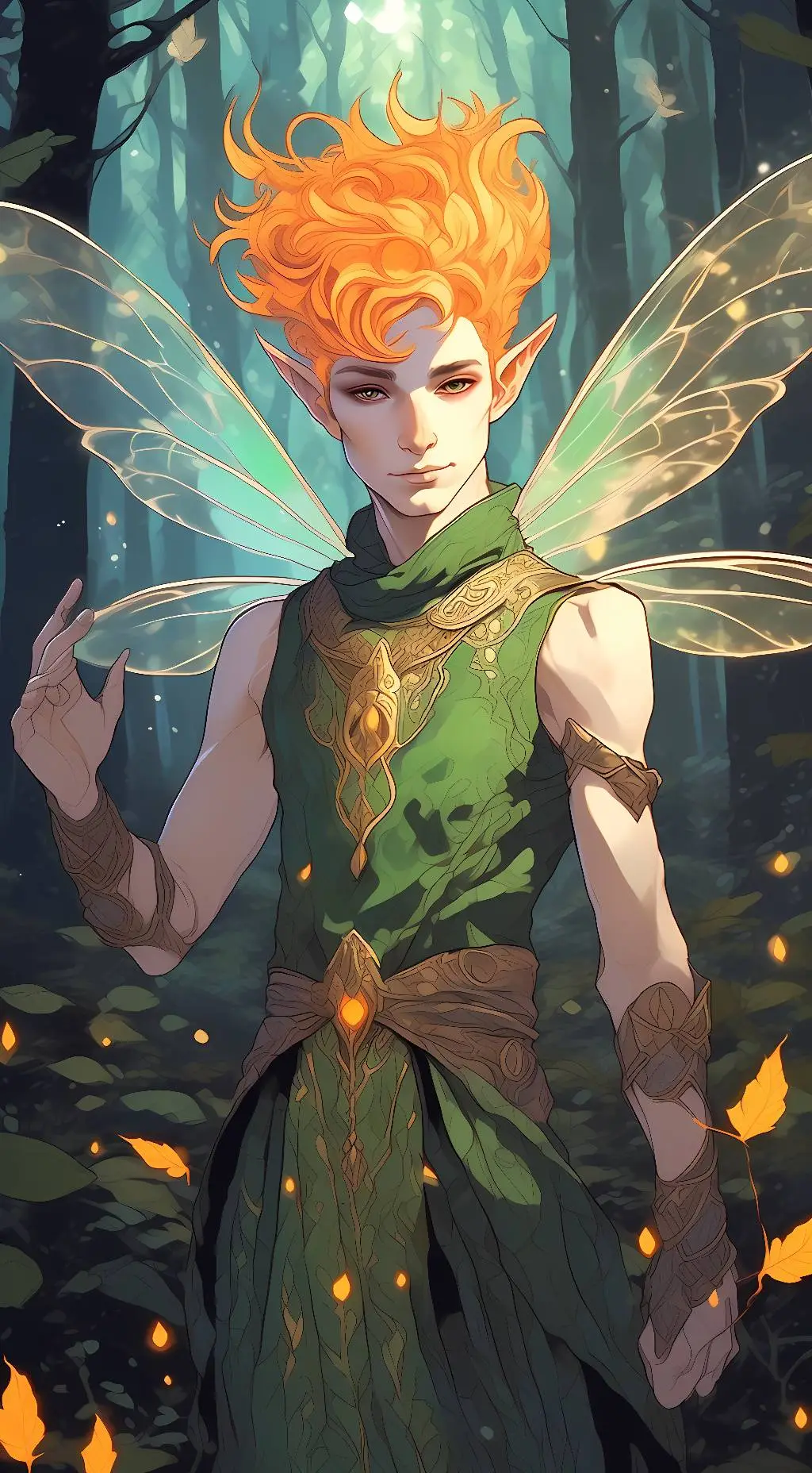 ai character: Will O Wisp background