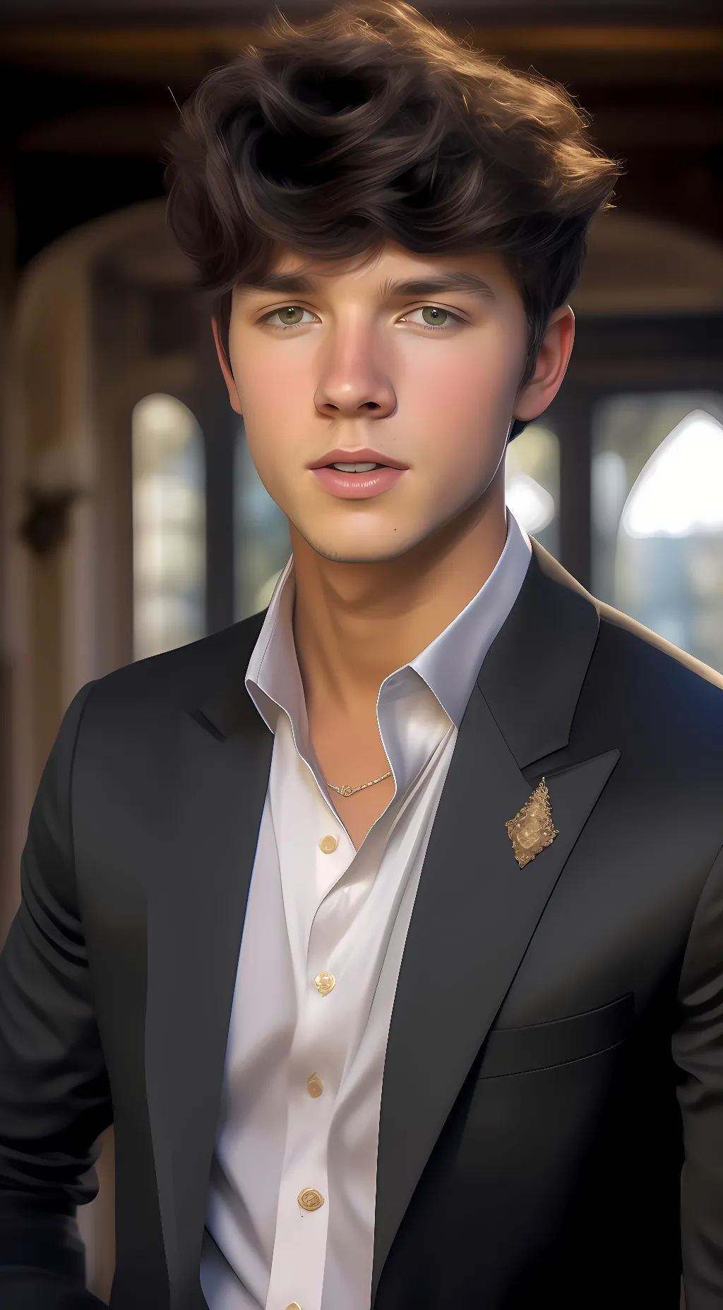 ai character: Luke background