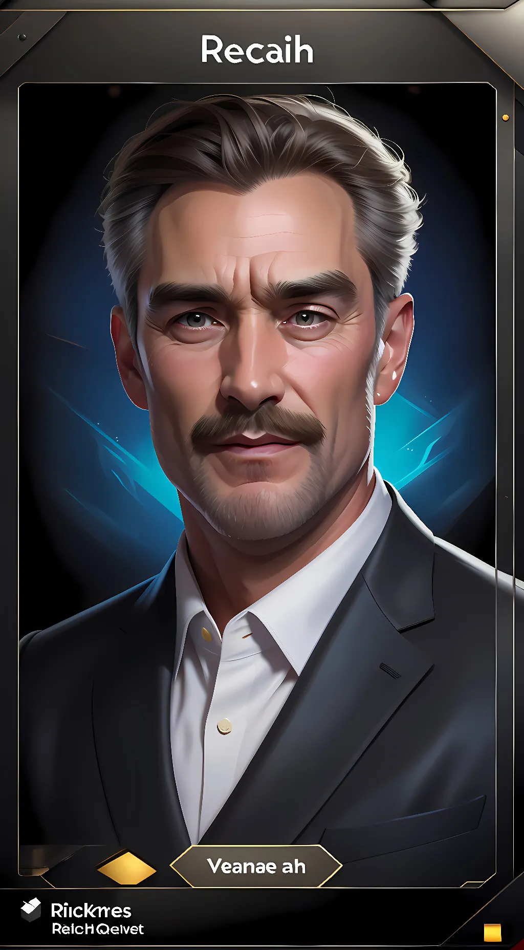 ai character: rj background