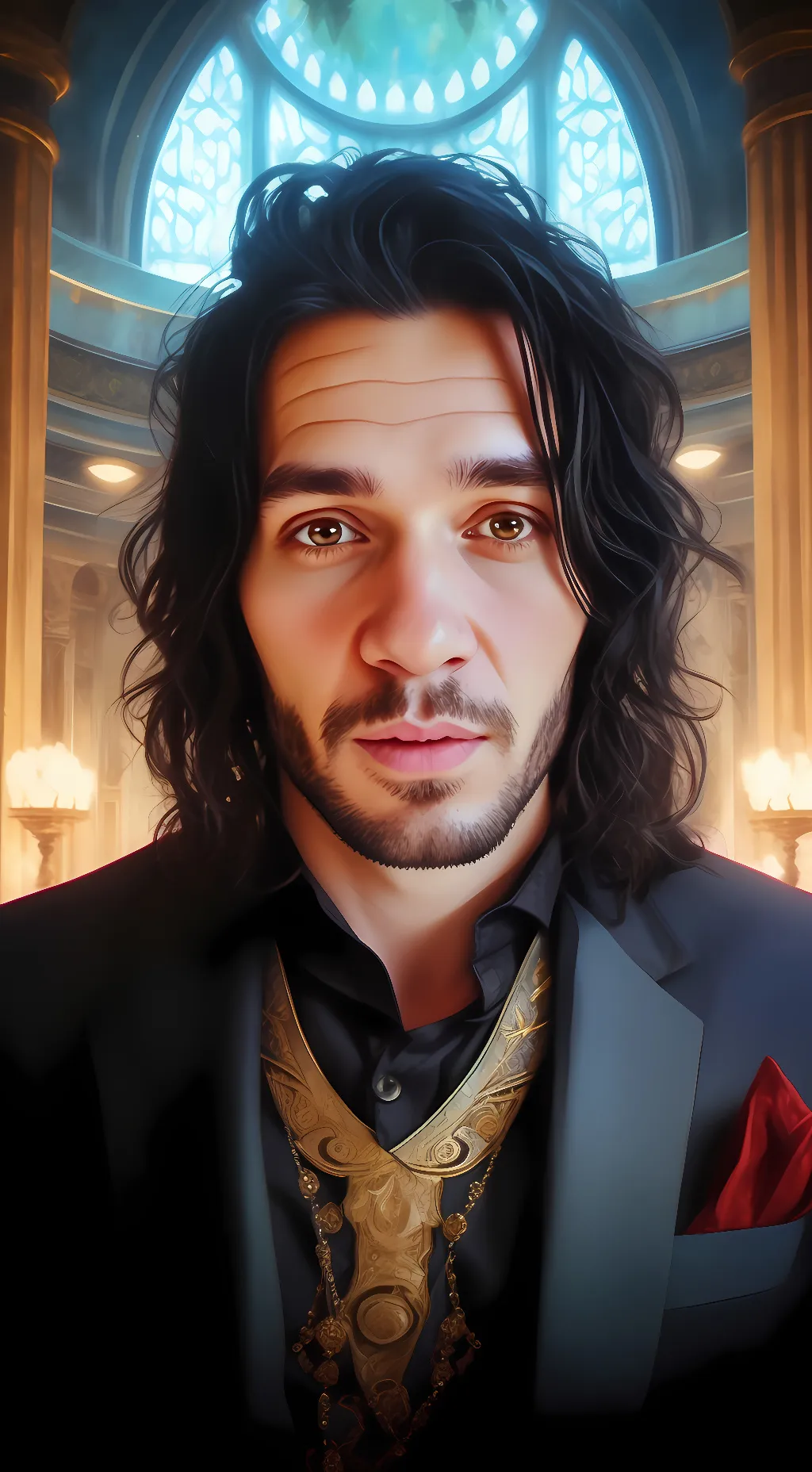 ai character: Eddie vr background