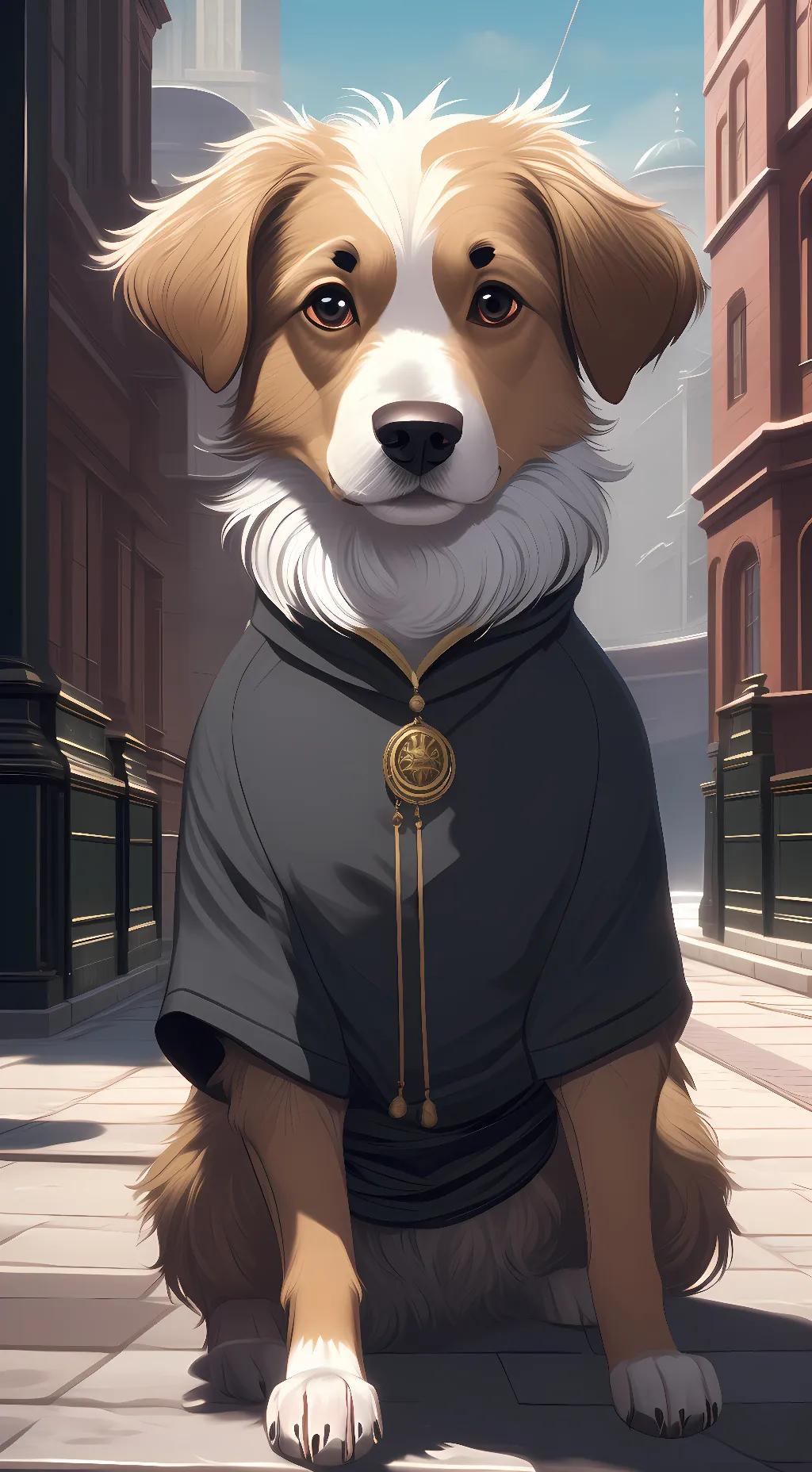 ai character: oliver background