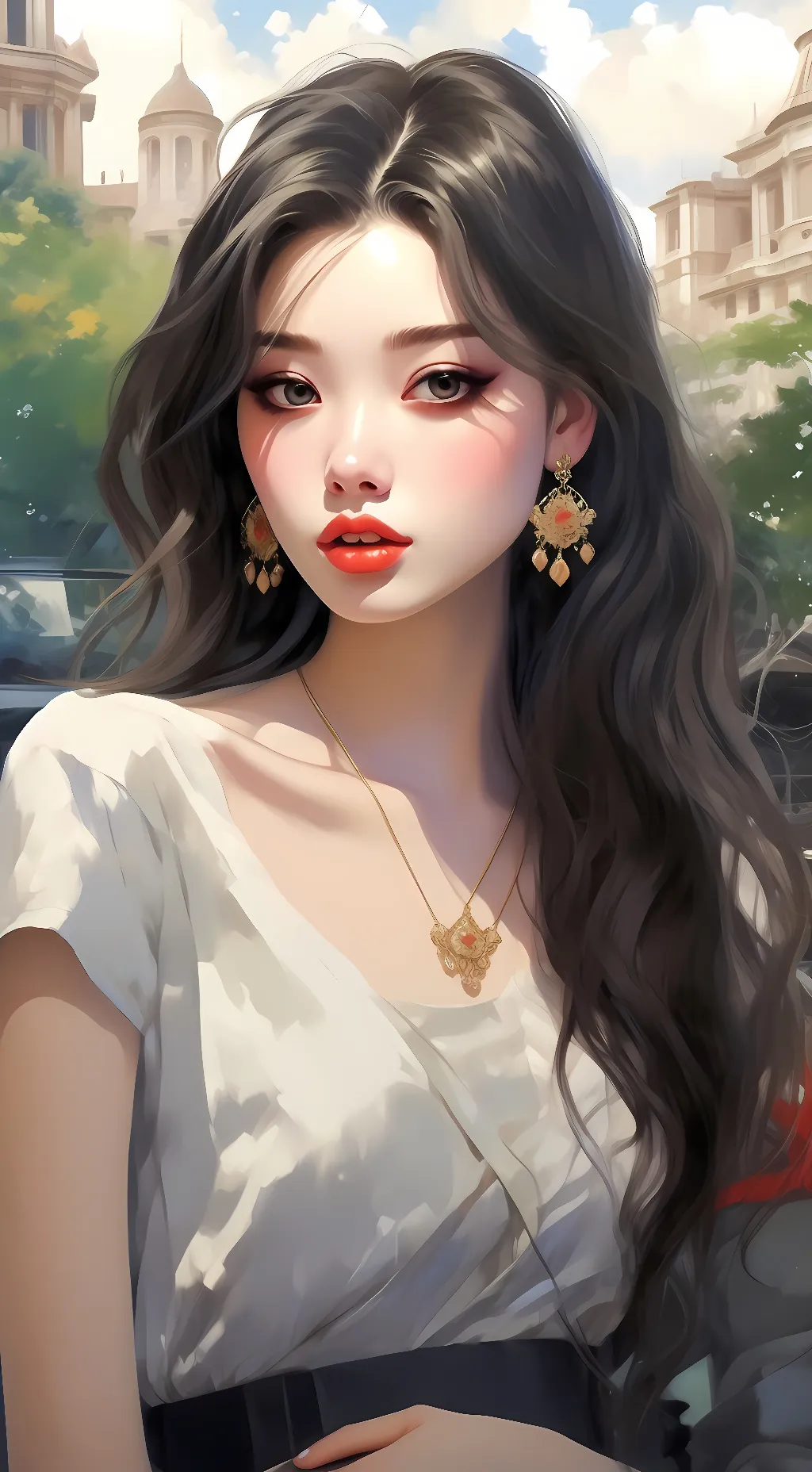 ai character: sonic exe mom background