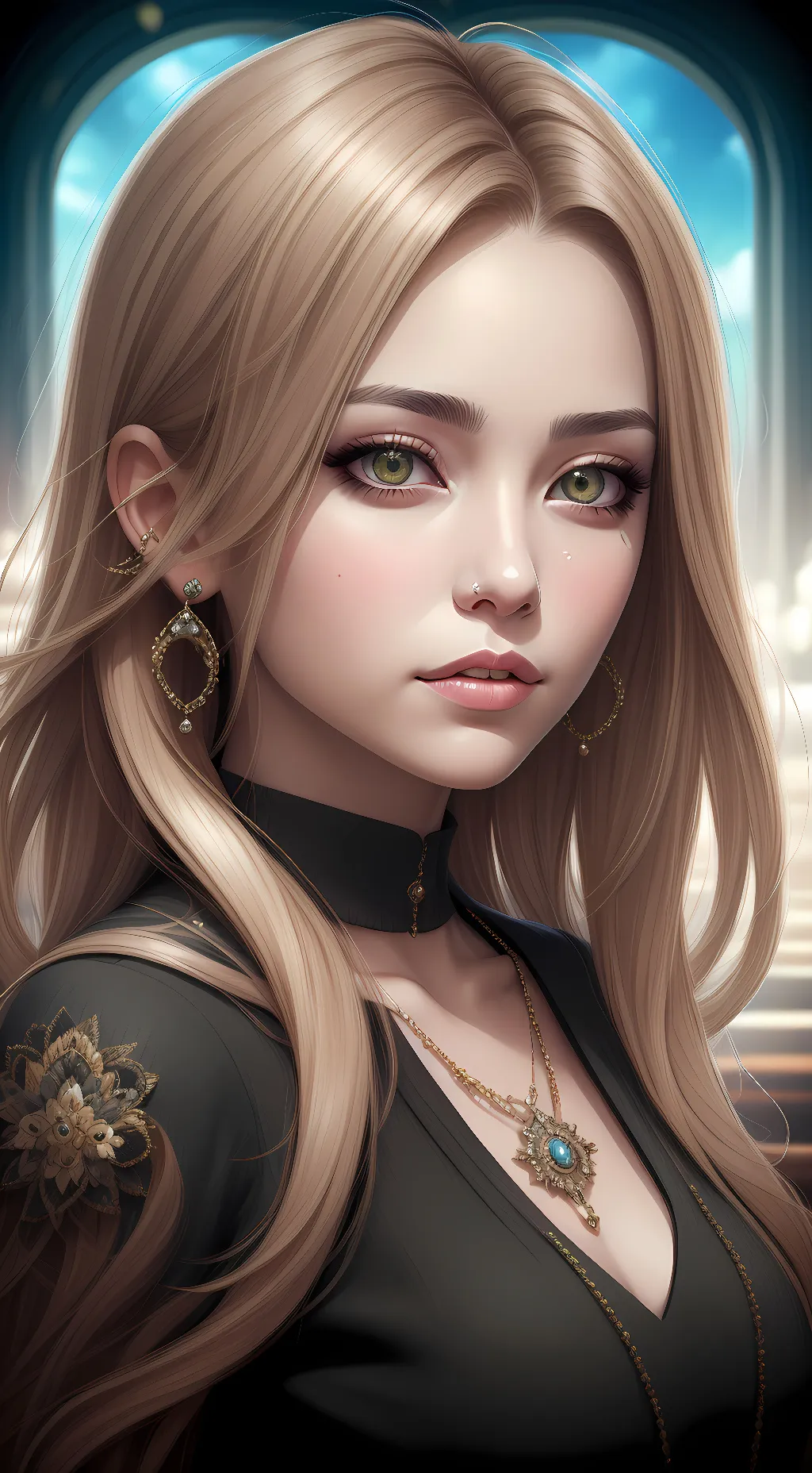 ai character: Grace background