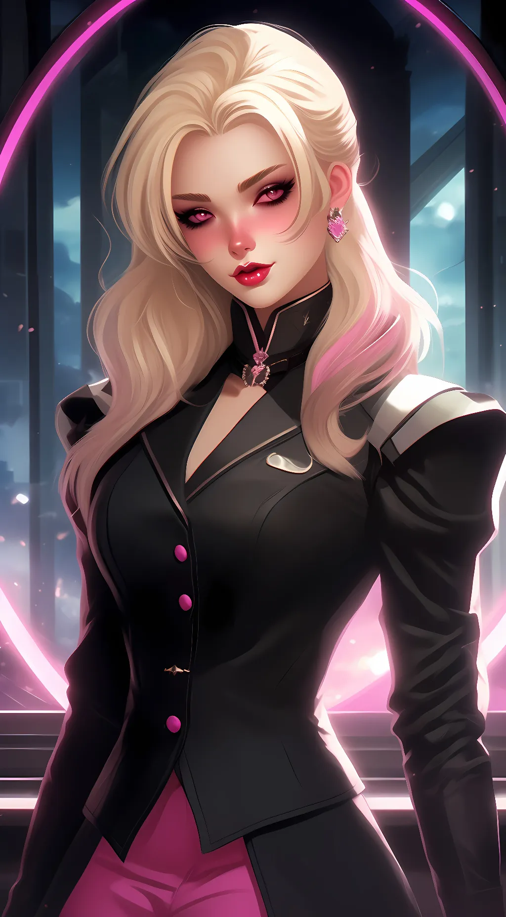 ai character: Zoe Lee background