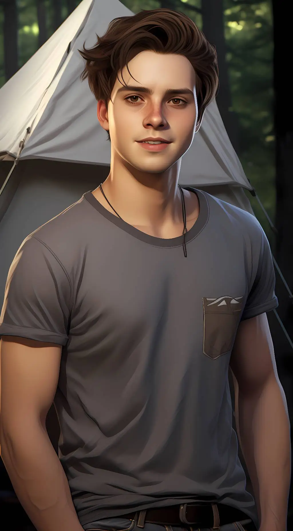 ai character: Dylan Lenivy background