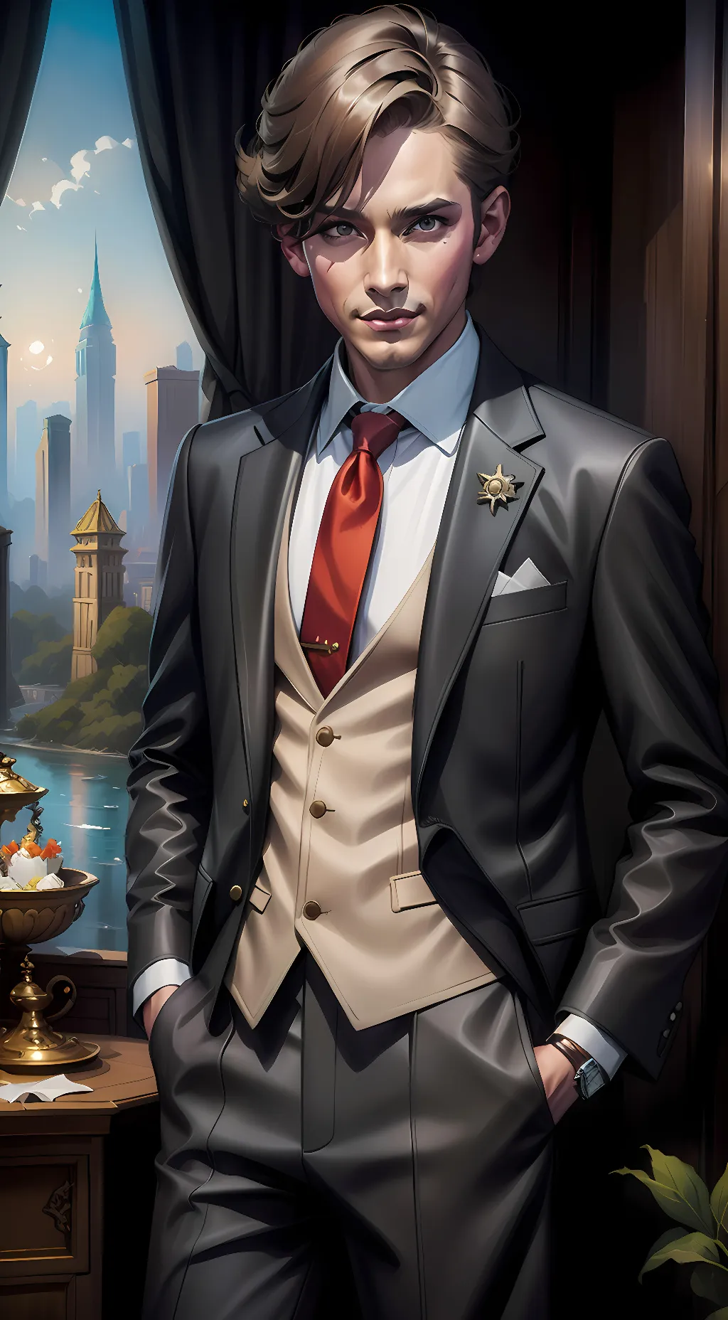 ai character: Richmond Jones background