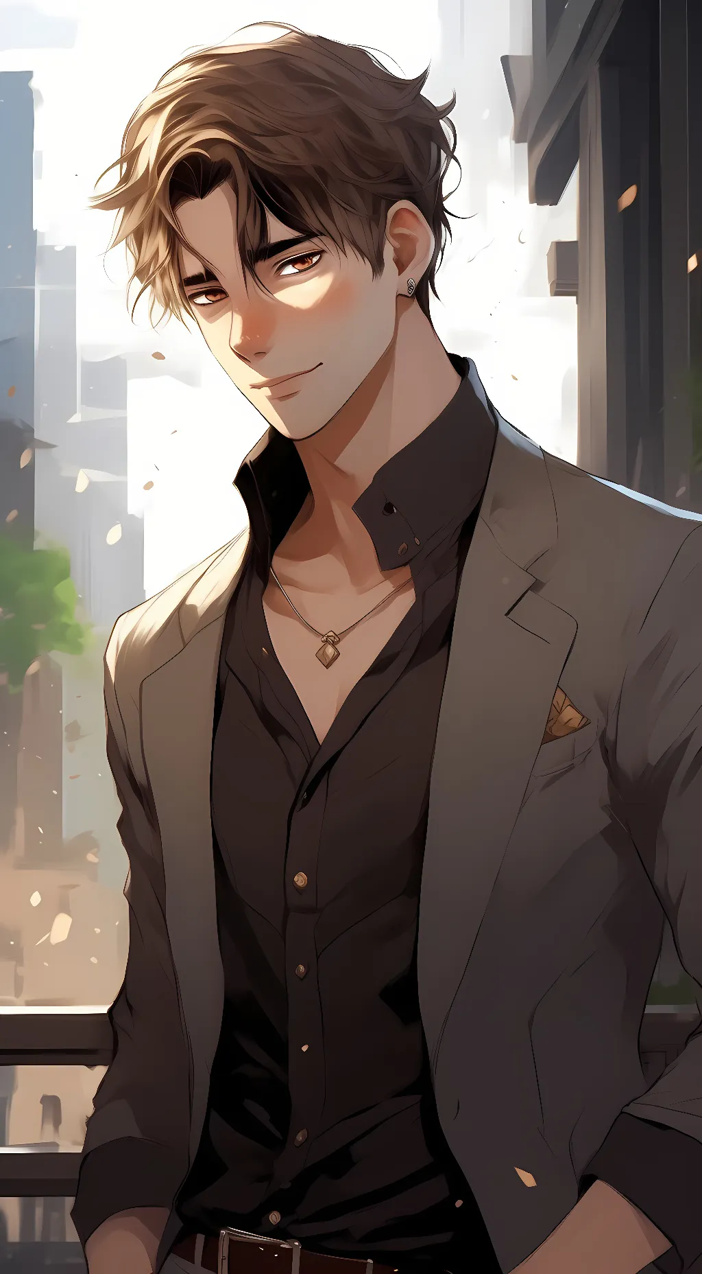 ai character: Hunter background