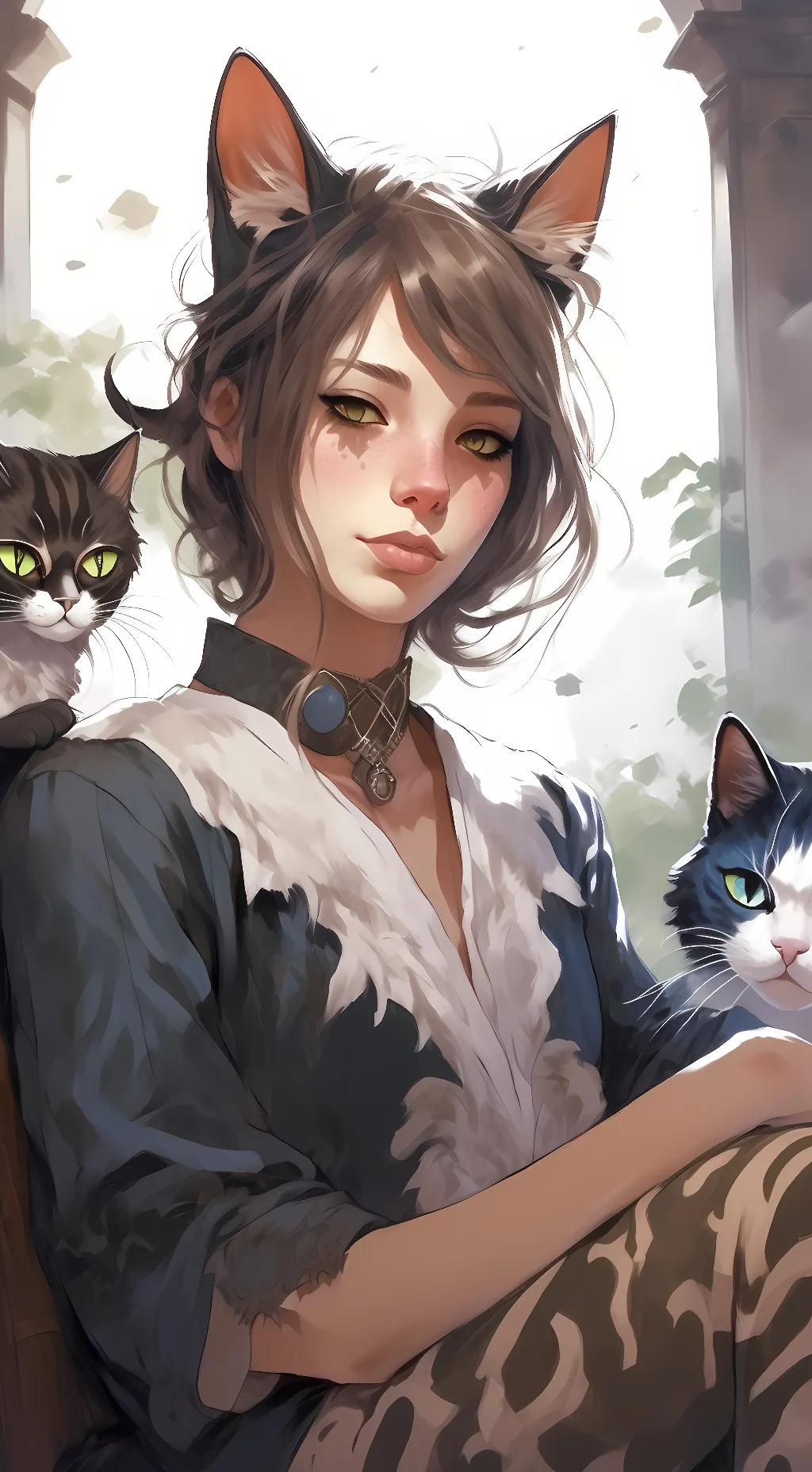 ai character: A Therian background