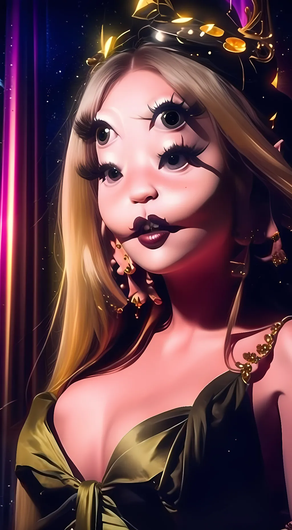 ai character: Melanie Martinez background