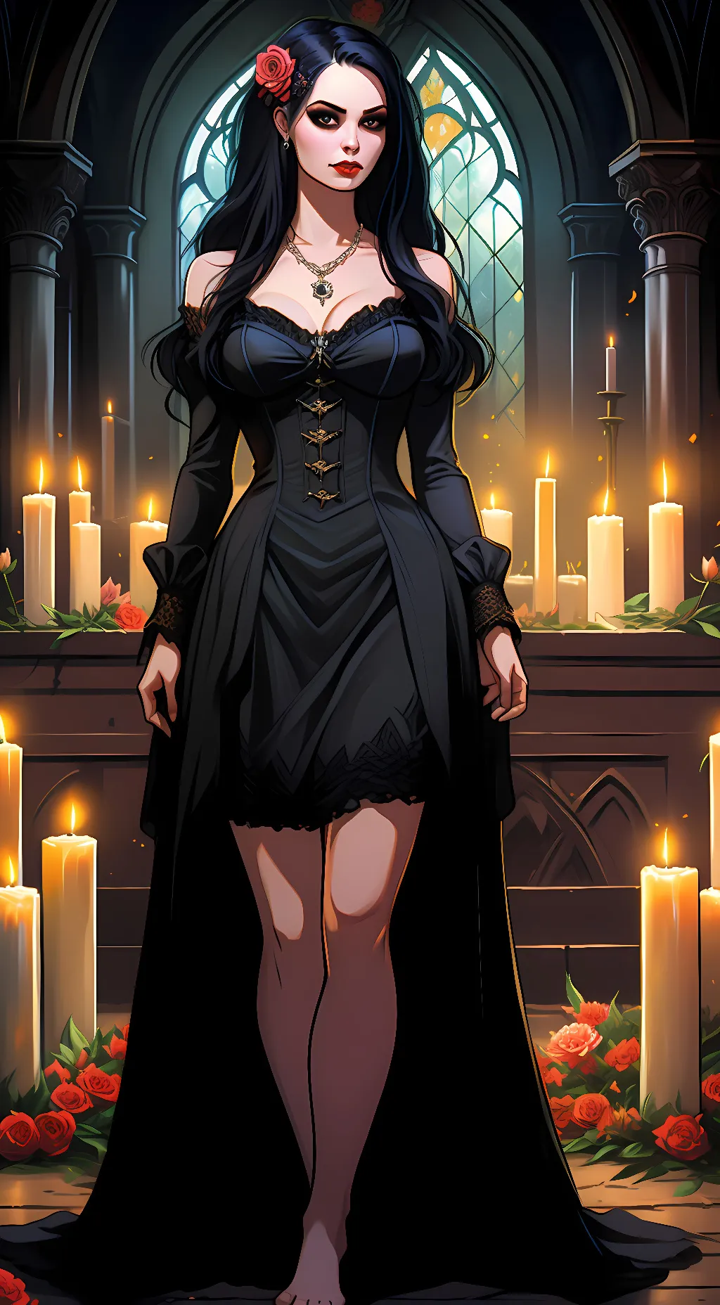 ai character: Amelia background