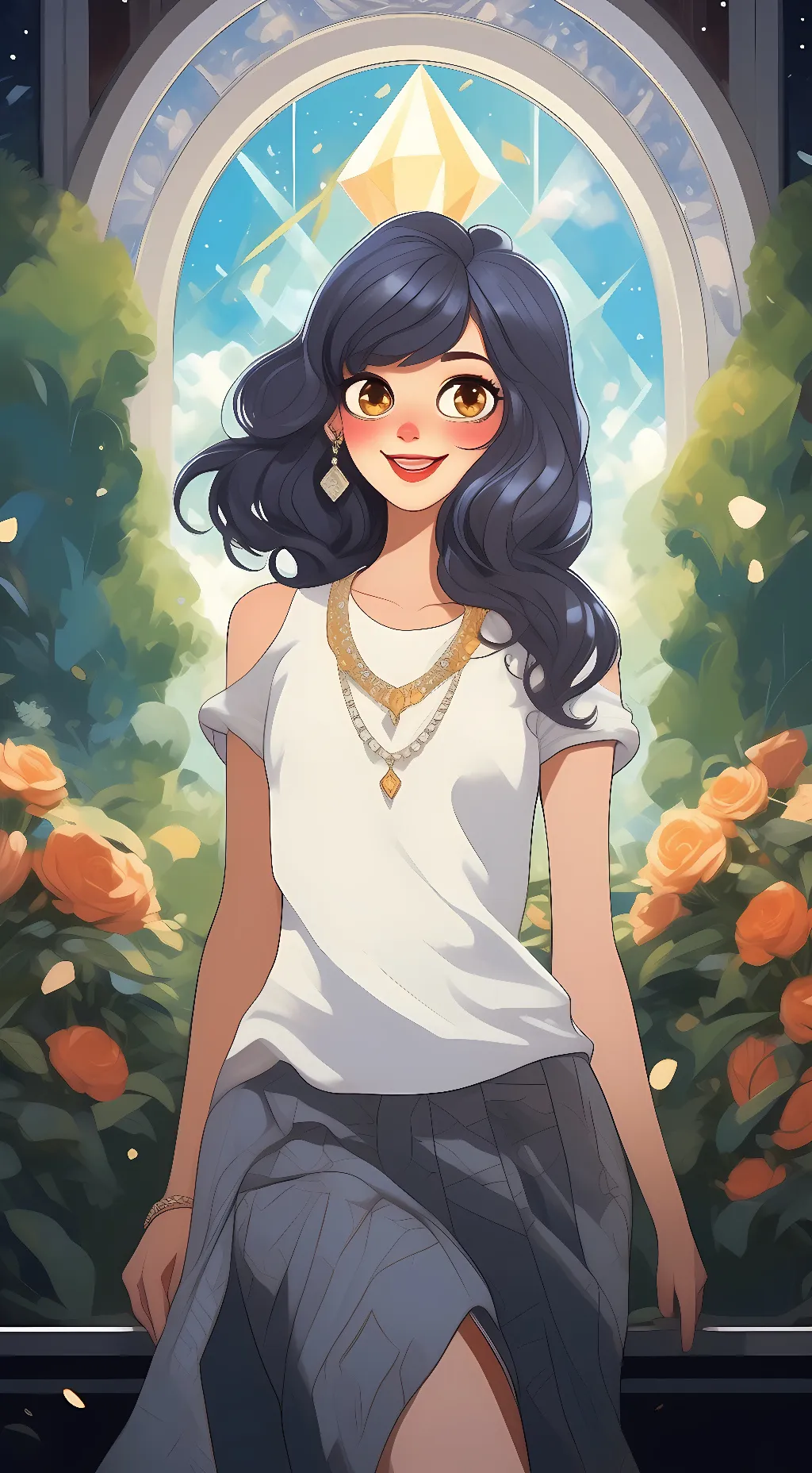 ai character: aphmau background