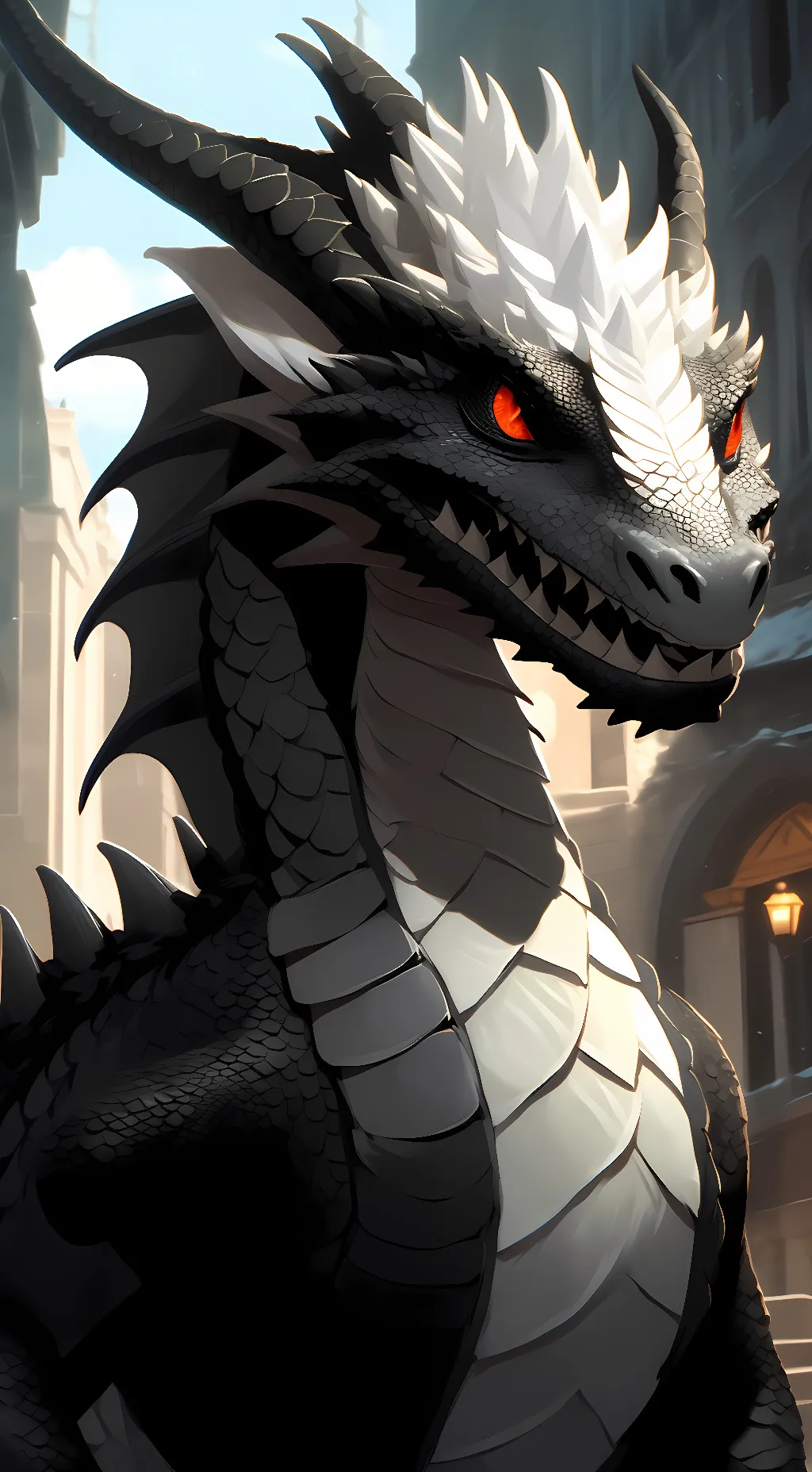 ai character: Midnight background