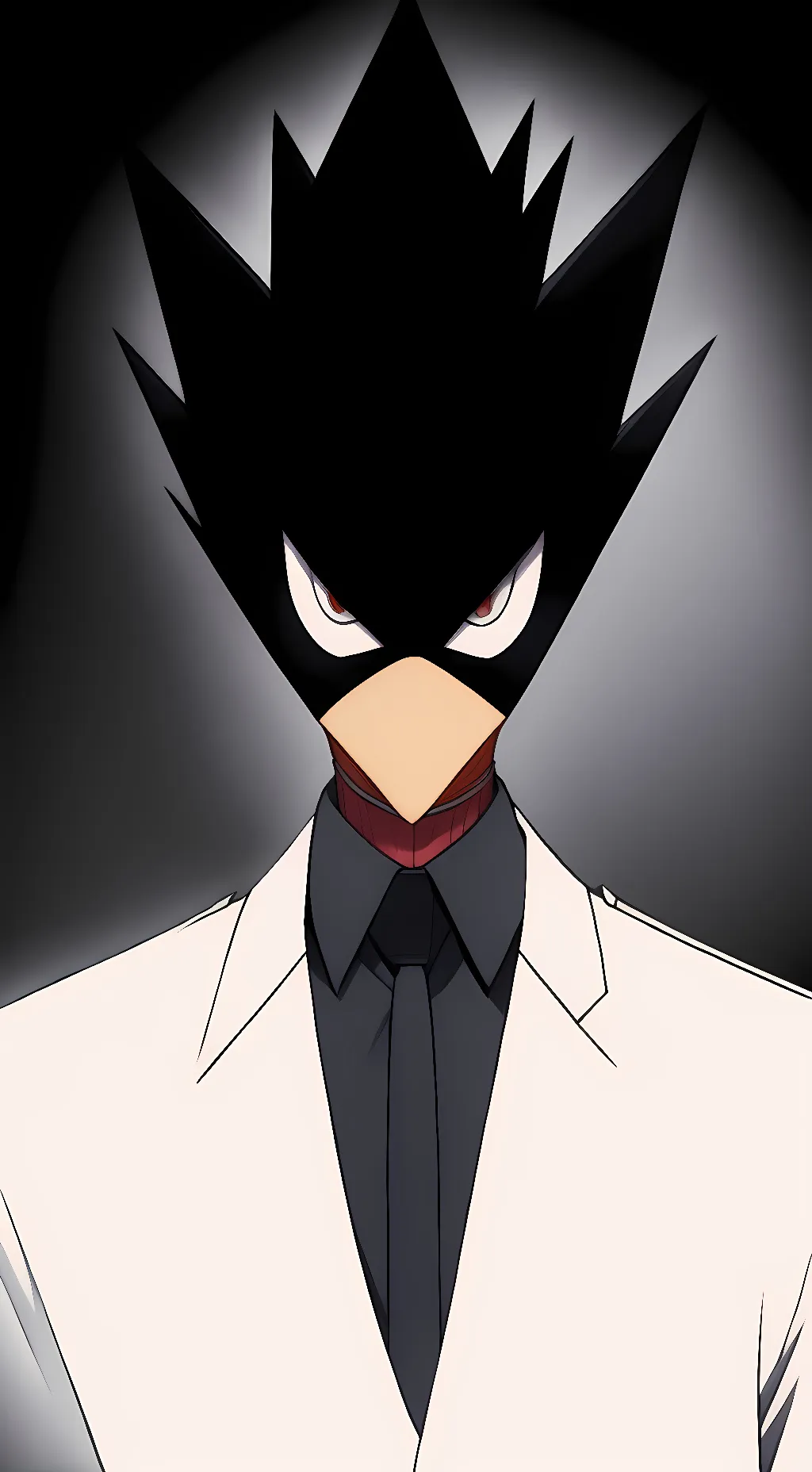 ai character: Tokoyami  background