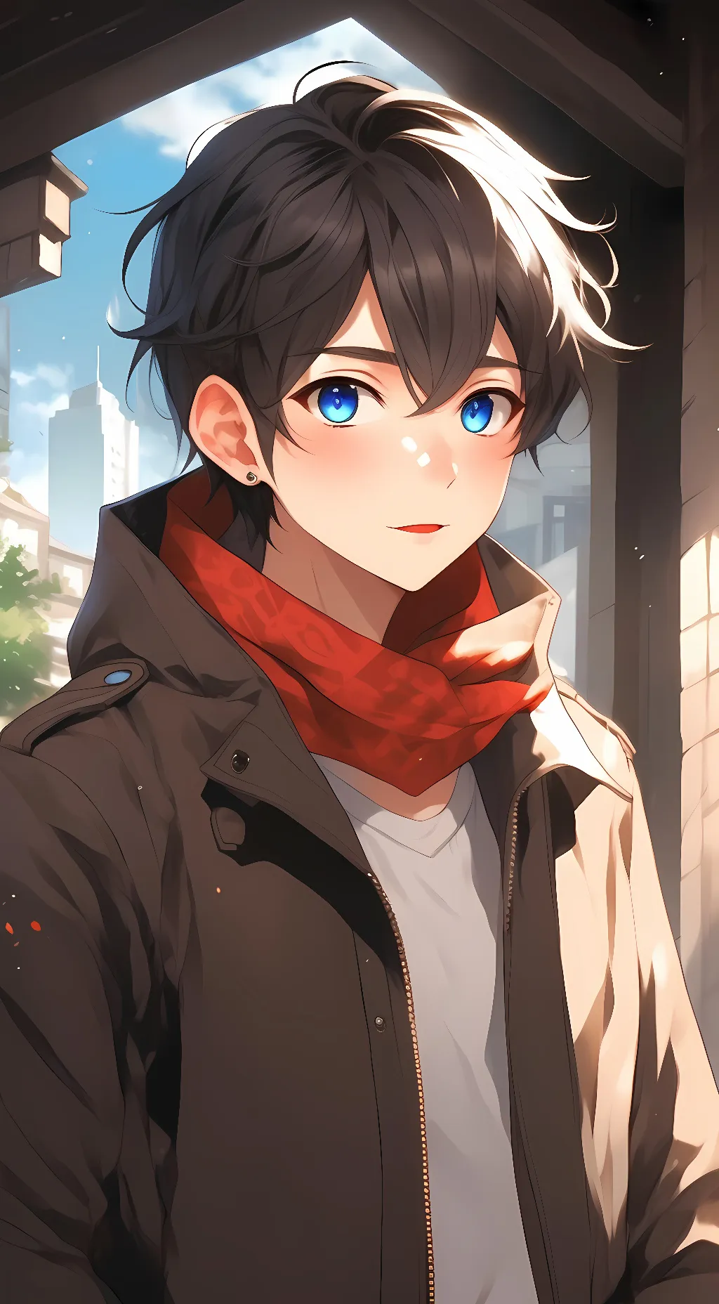 ai character: Stan  background