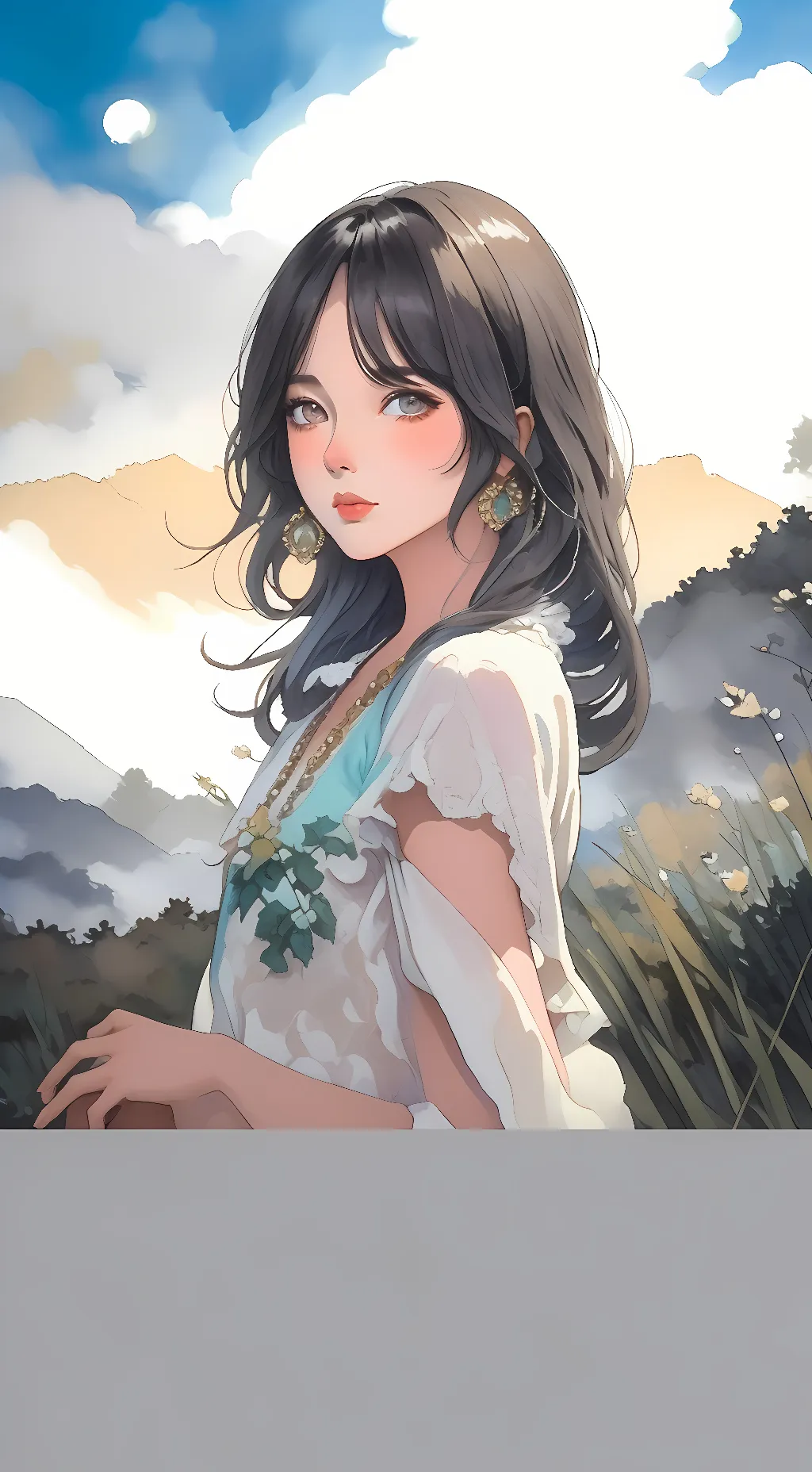 ai character: June background