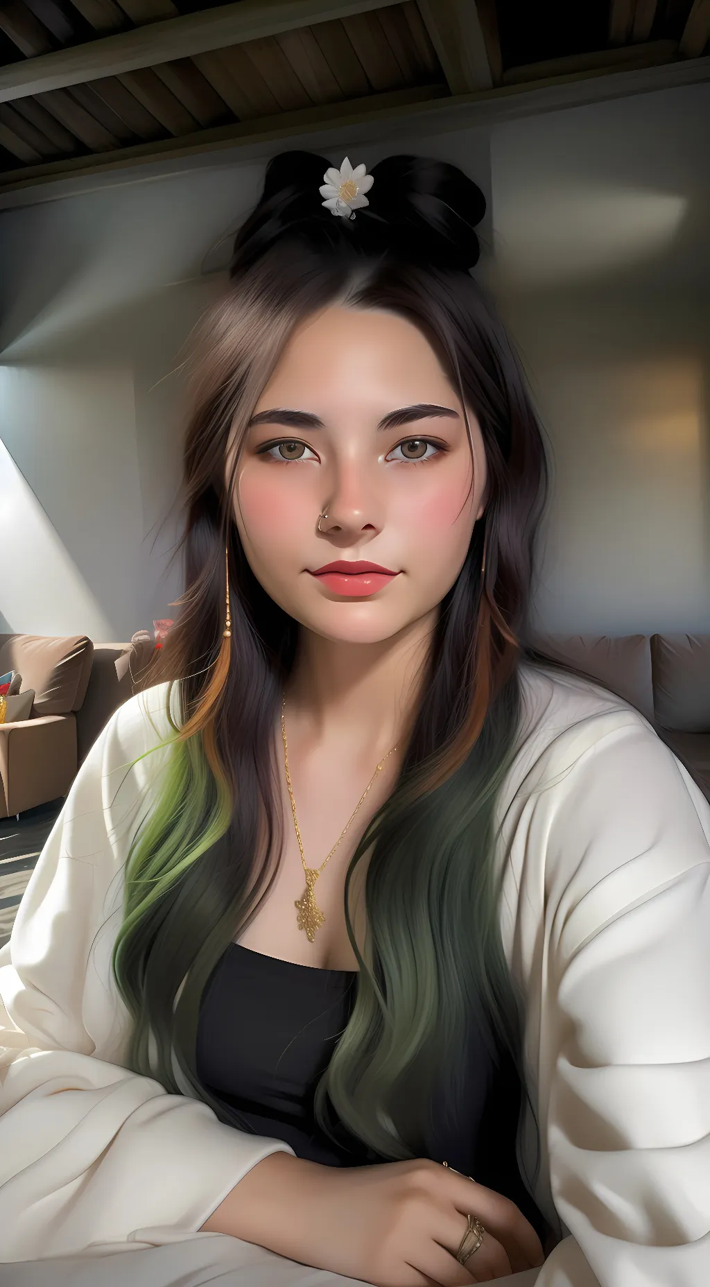 ai character: Jade background