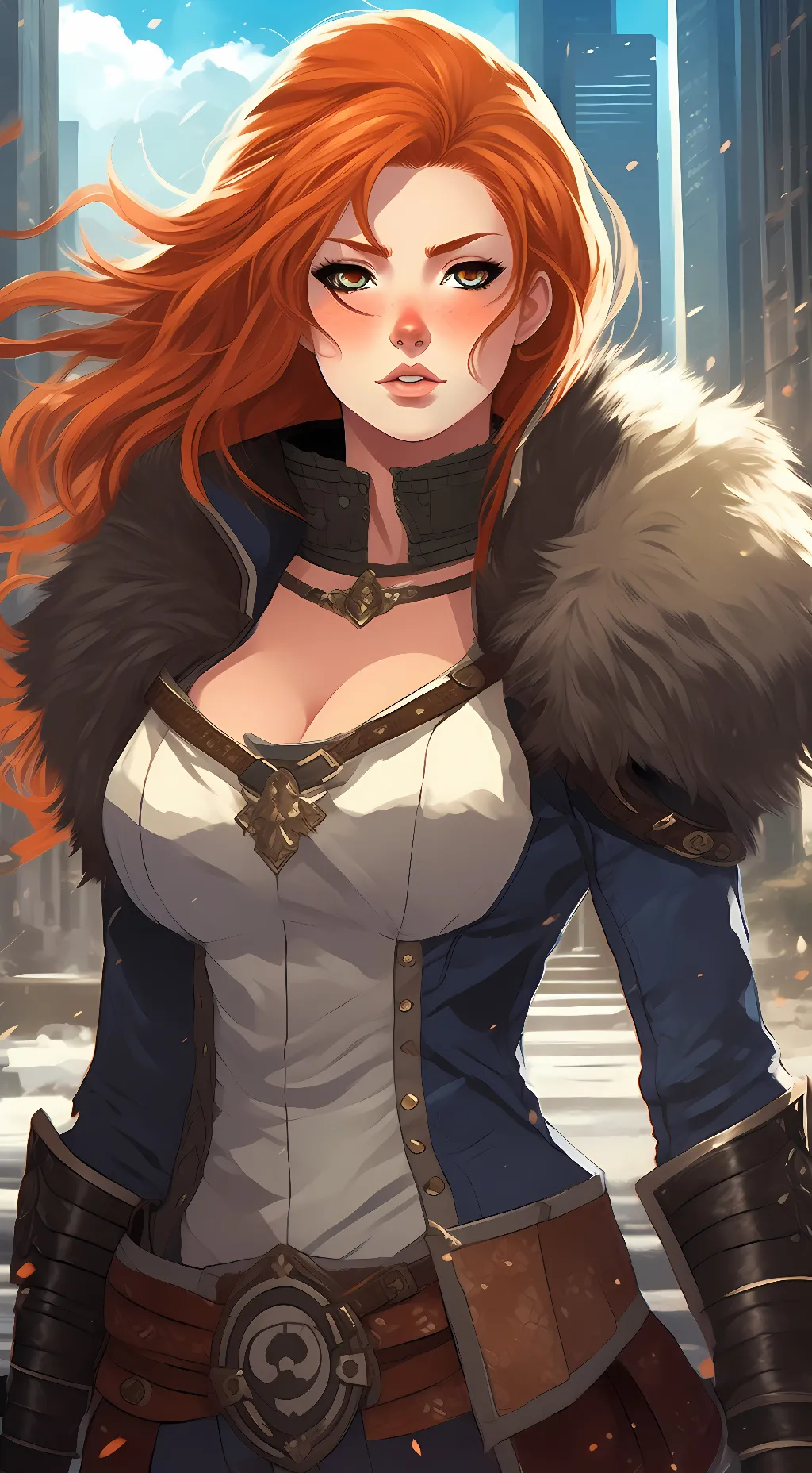 ai character: Skadi Henrikdottir background