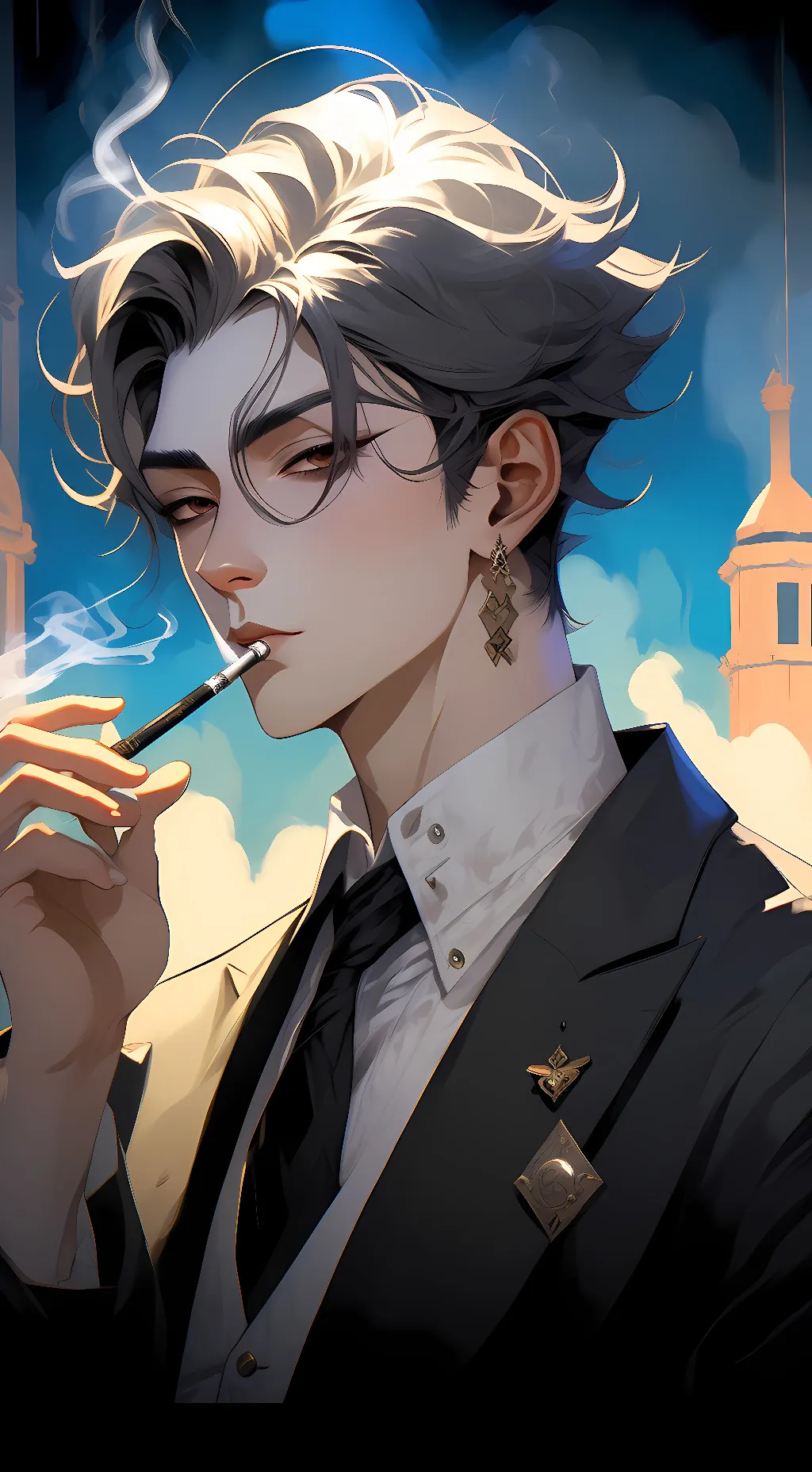 ai character: Ren Arasaka background