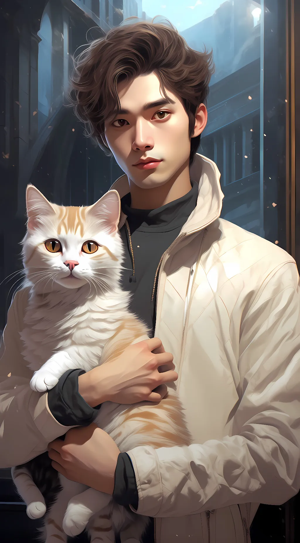 ai character: Kiyoshi background