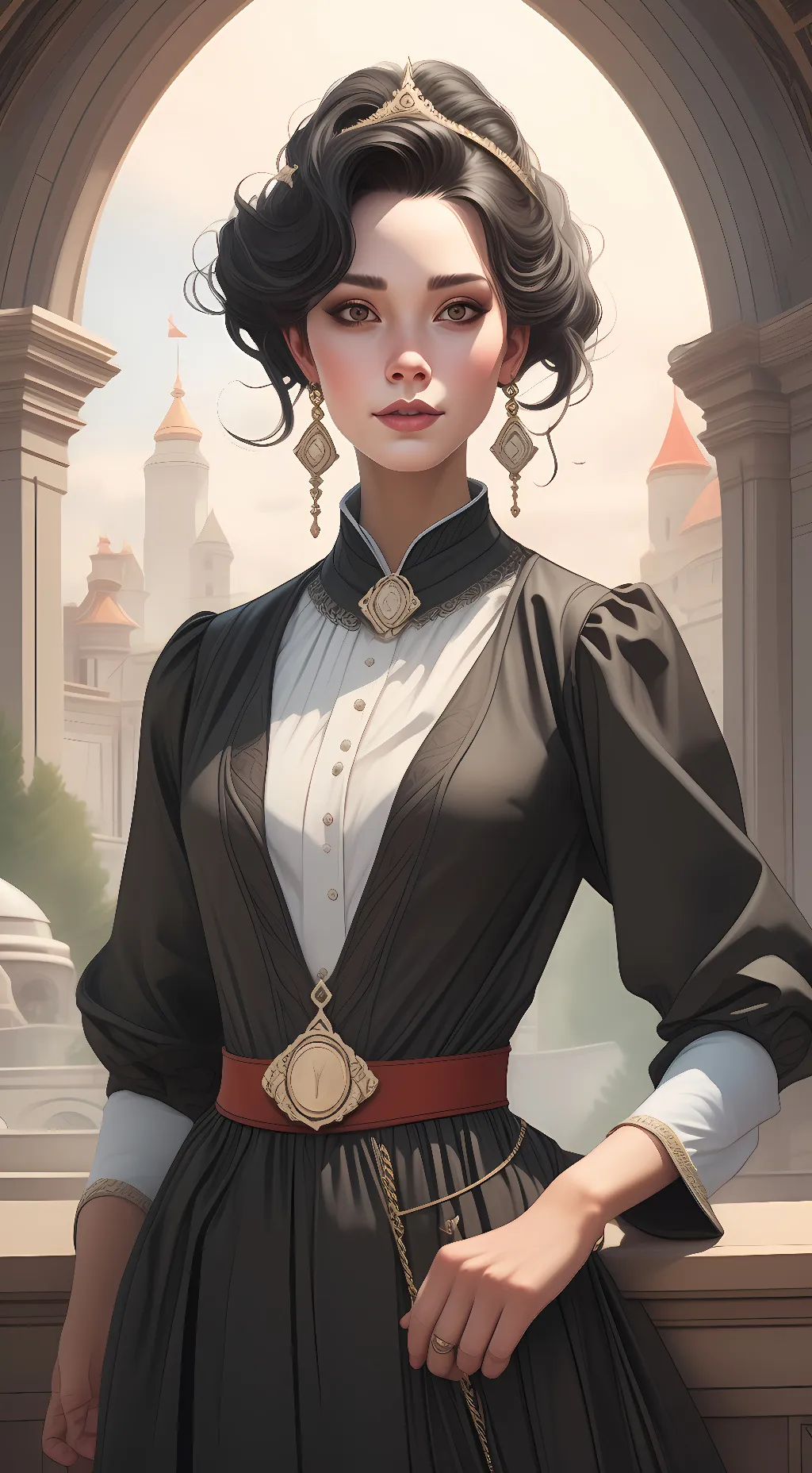 ai character: Evelyn Trigger background