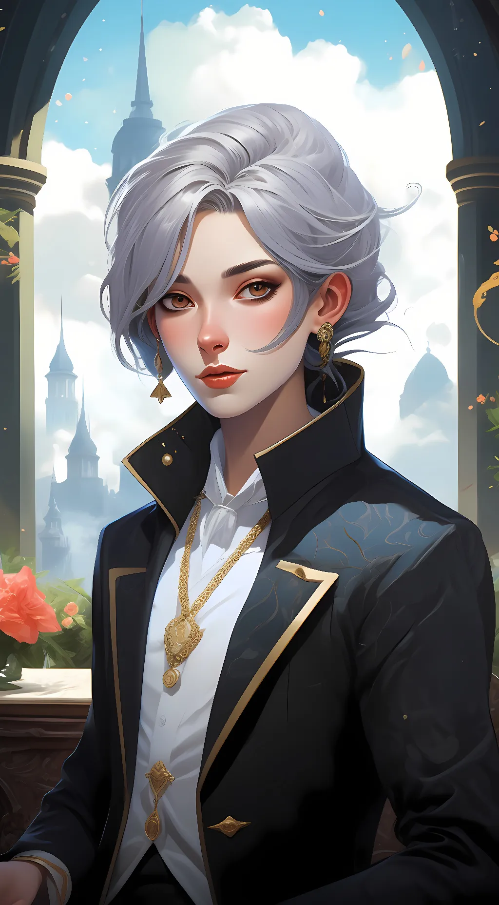 ai character: Dumbo  background