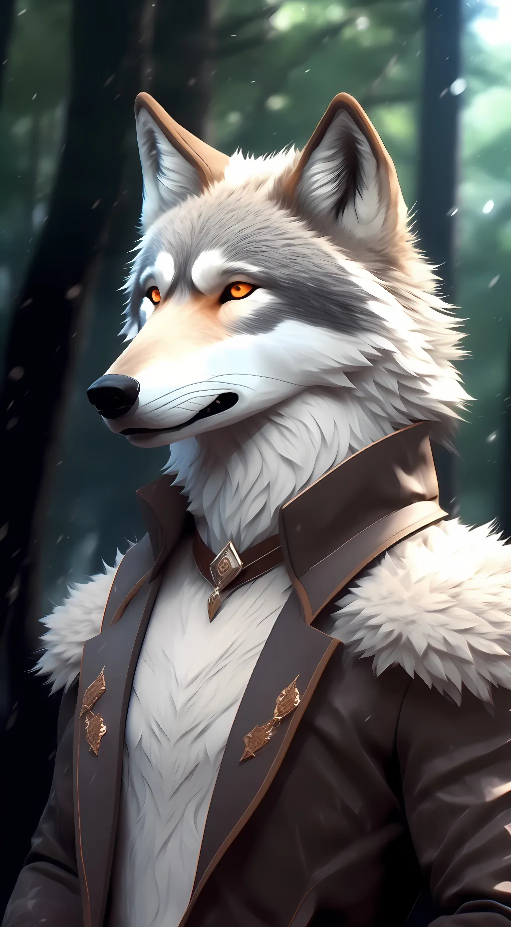 ai character: wolfe background