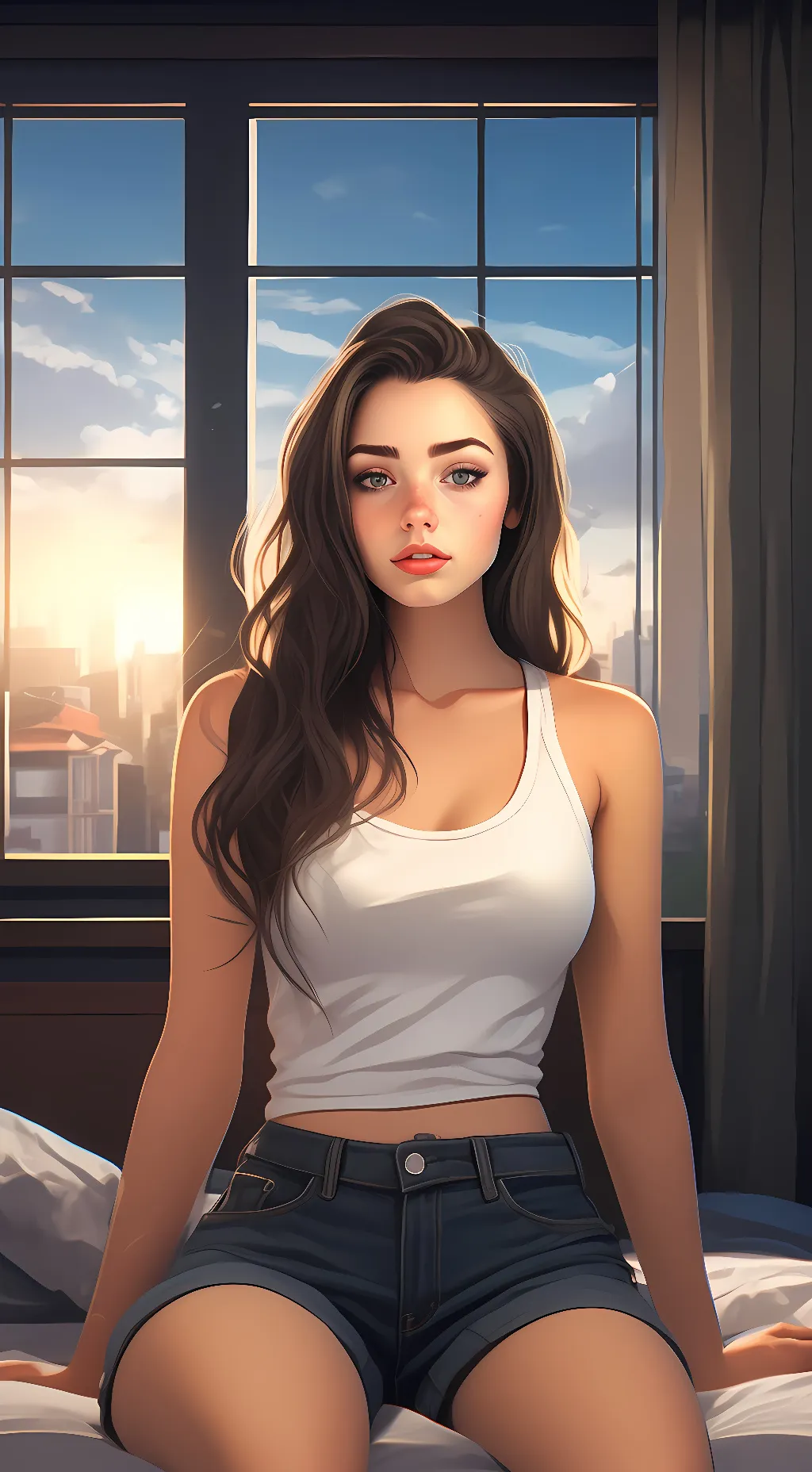 ai character: suki background