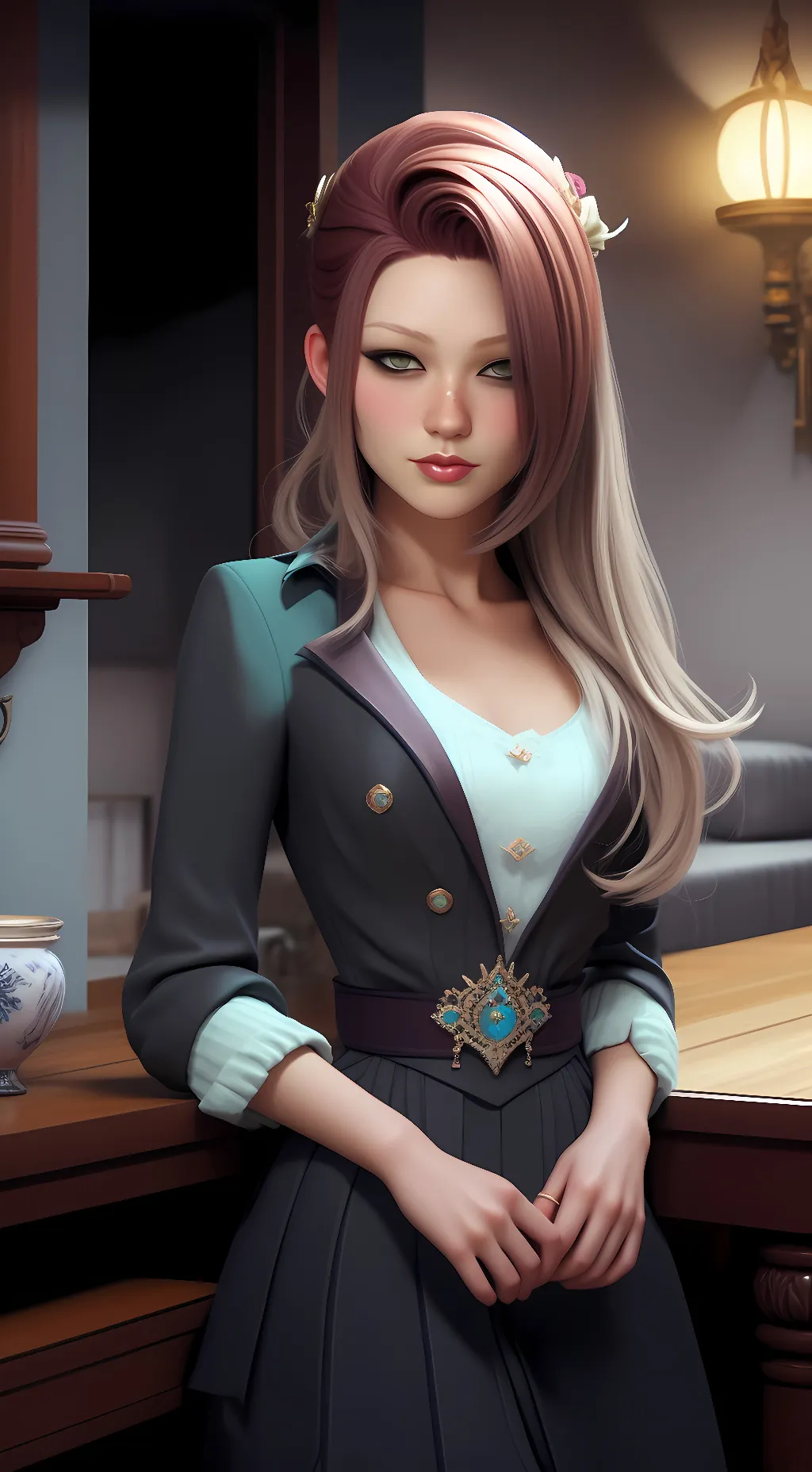 ai character: Brandy background