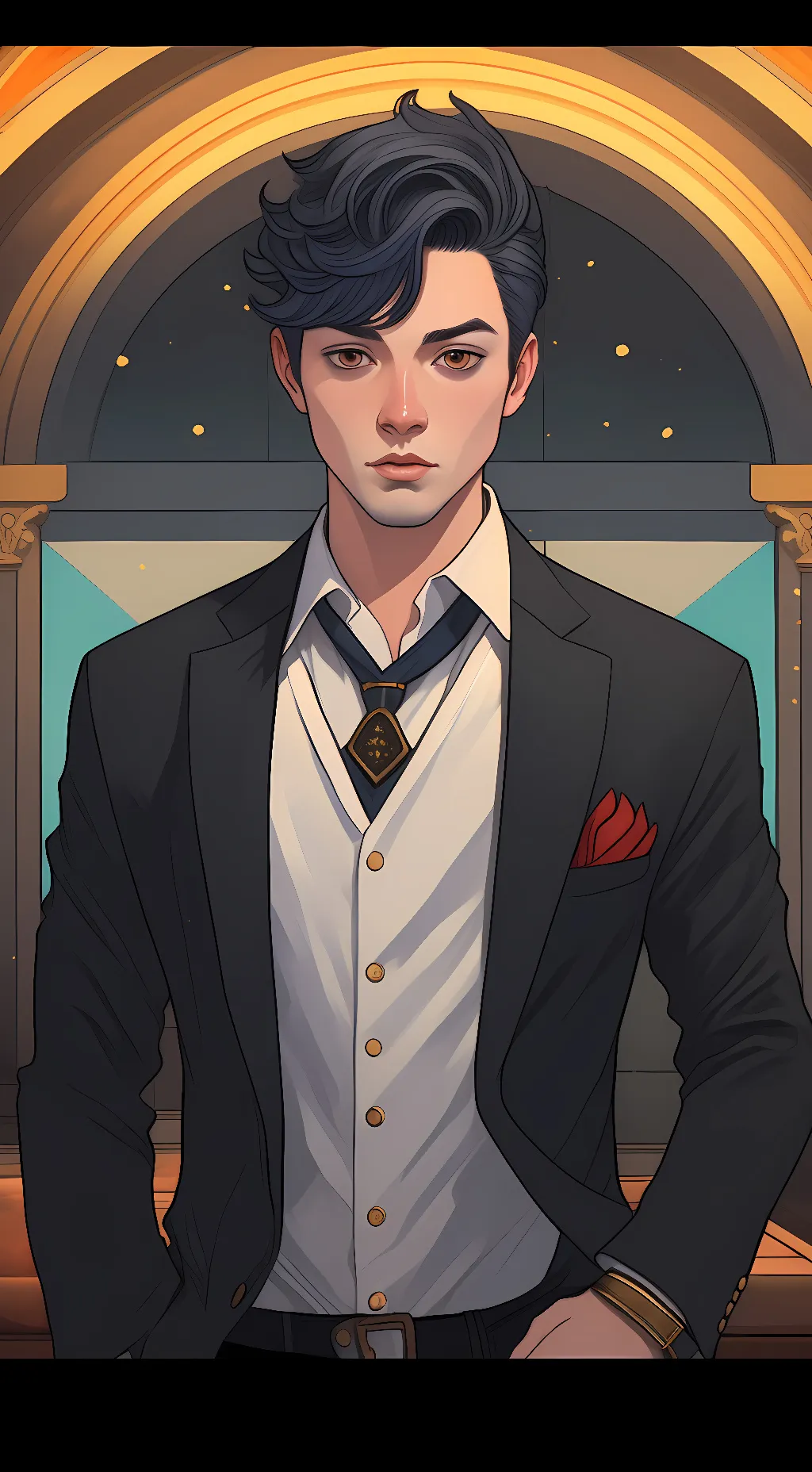 ai character: Jackson Gates background